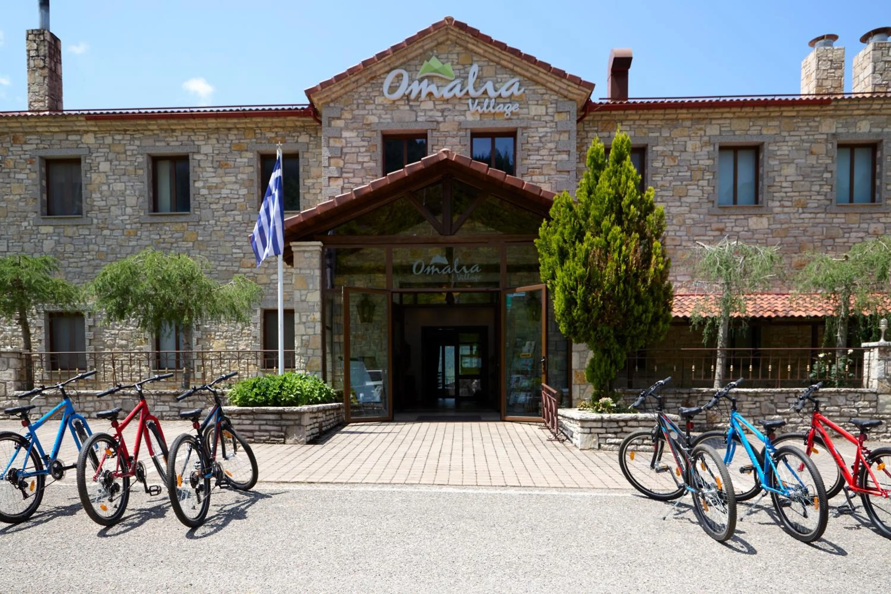Cycling in Omalia Village