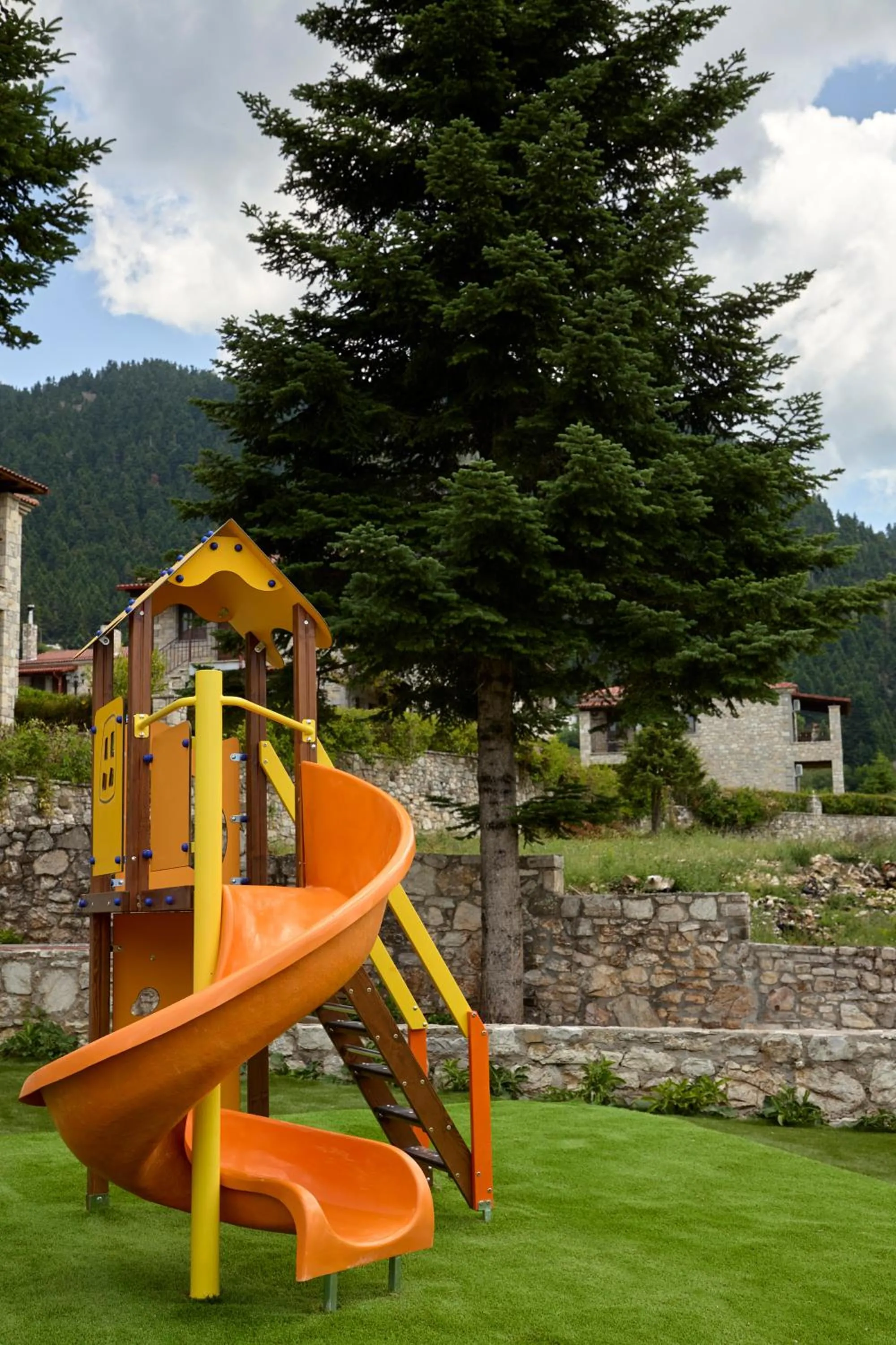 Children play ground in Omalia Village