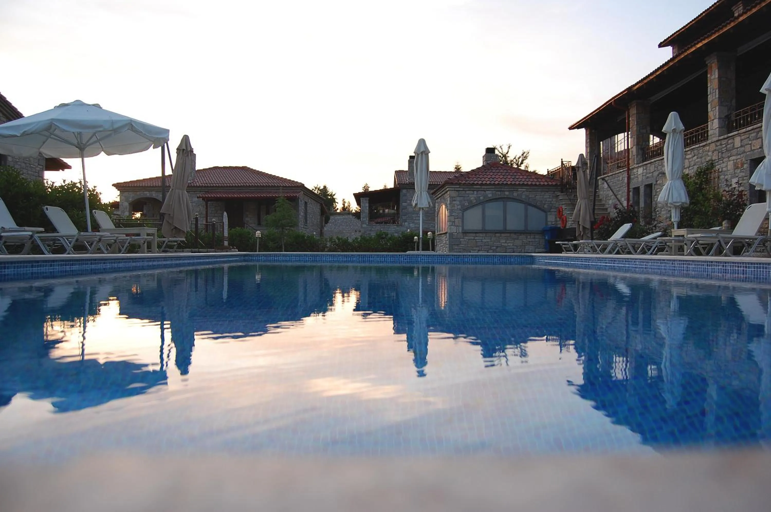 Swimming pool in Omalia Village