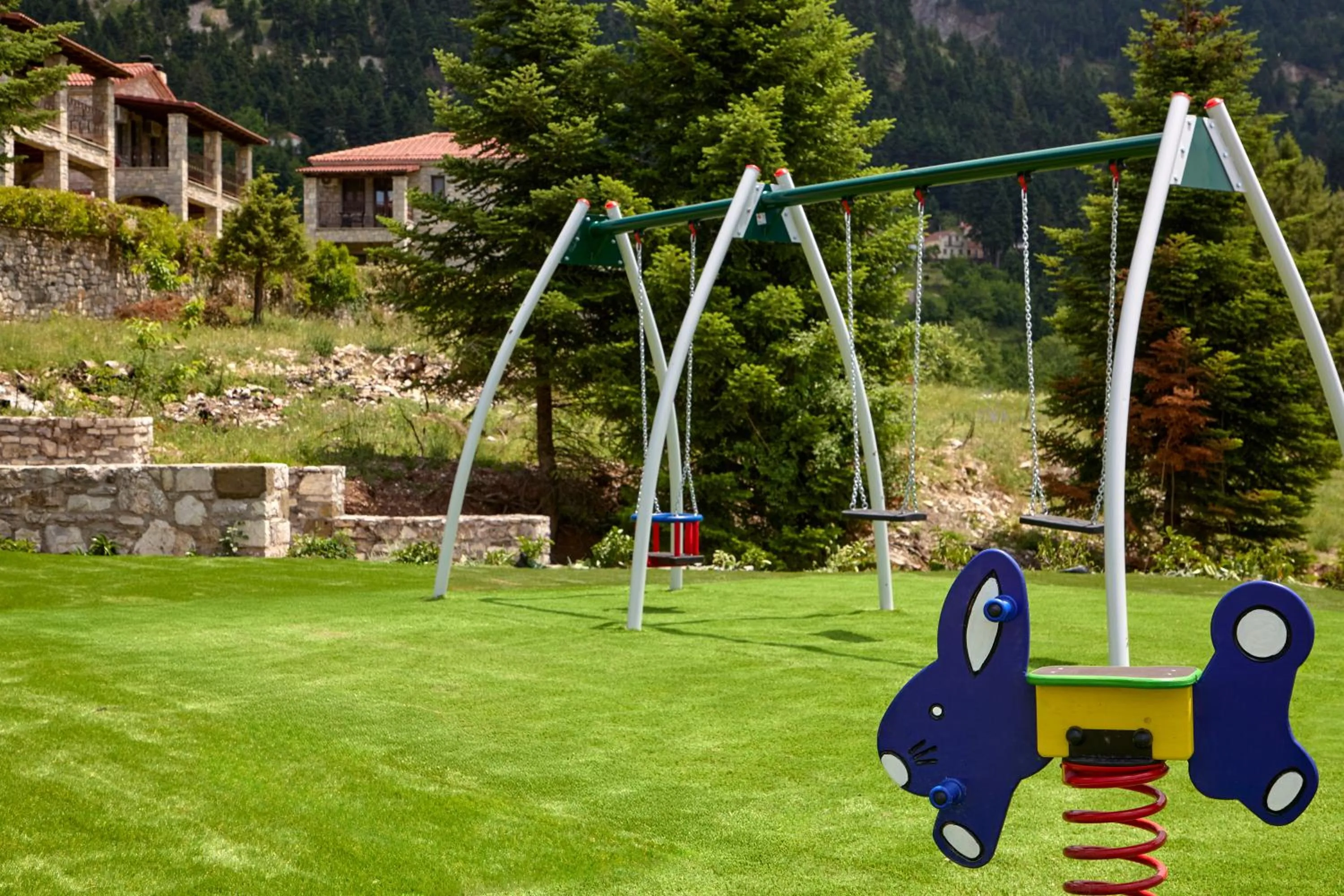 Children play ground in Omalia Village