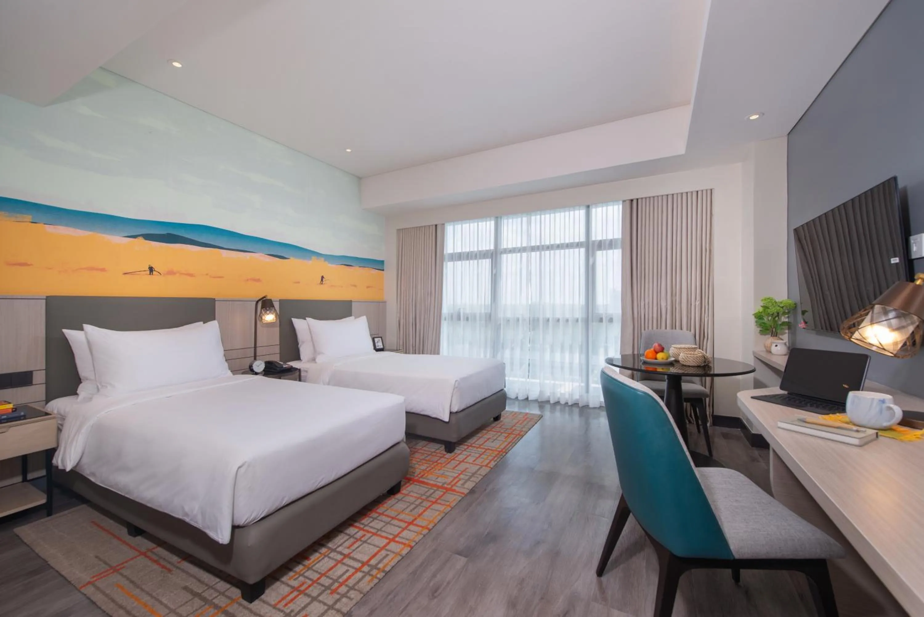 Bedroom, Bed in Citadines Bacolod City