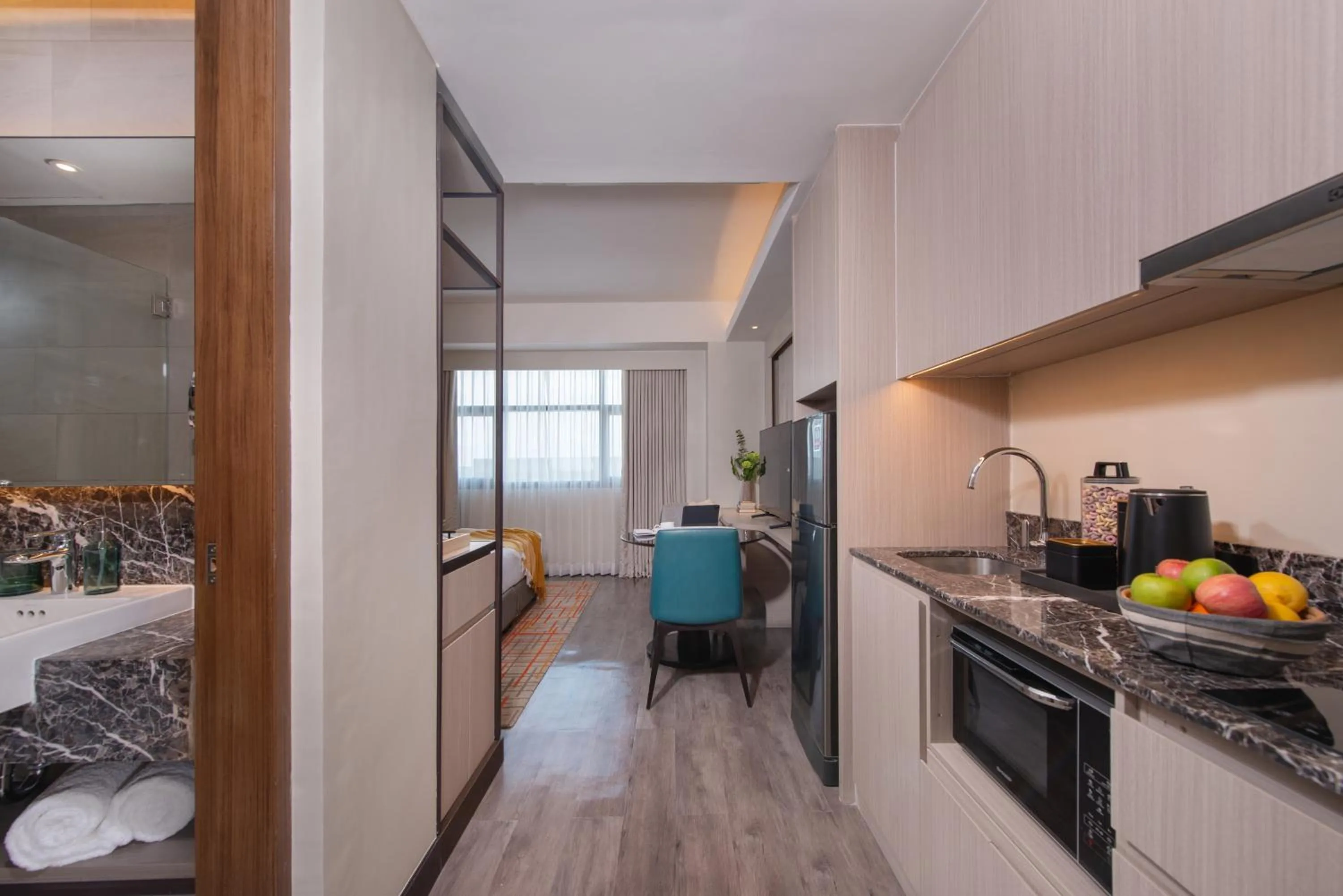 Kitchen or kitchenette in Citadines Bacolod City