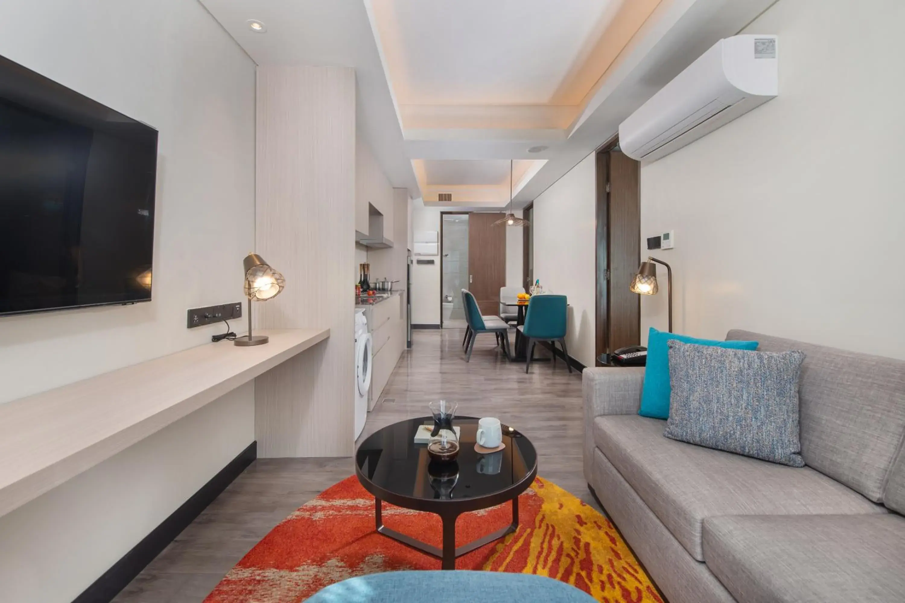 Living room in Citadines Bacolod City Living room in Citadines Bacolod City