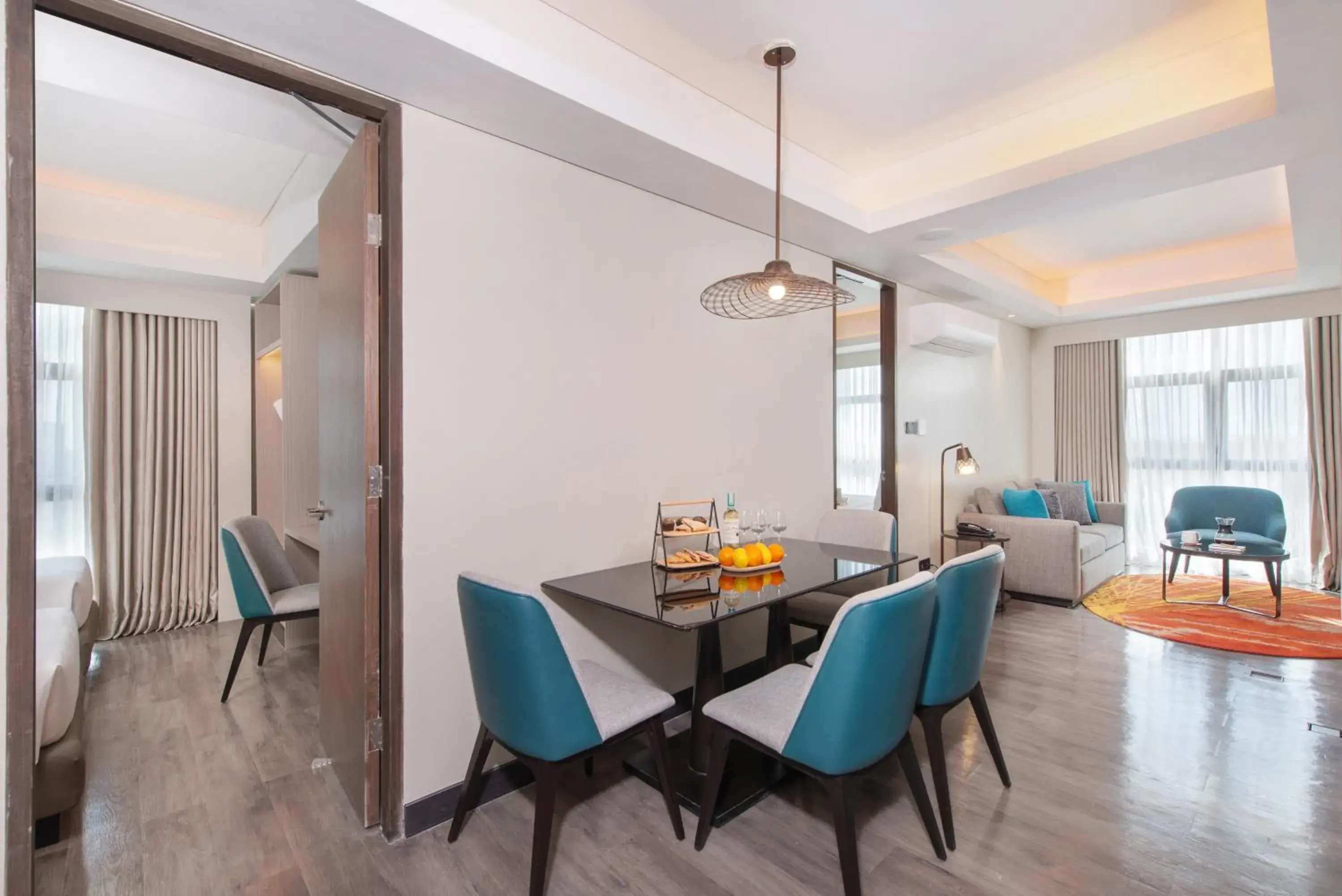 Living room in Citadines Bacolod City Living room in Citadines Bacolod City