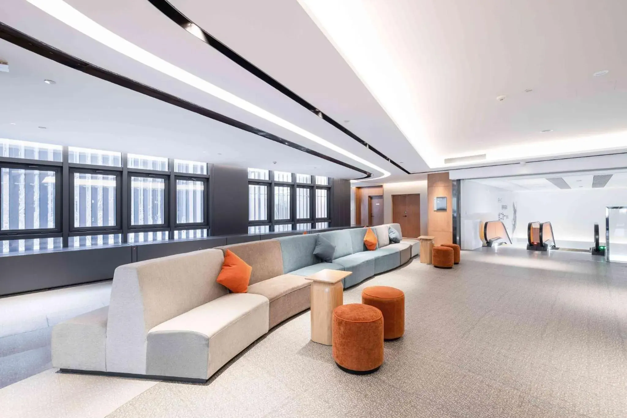 Lobby or reception in EVEN Hotel Chongli, an IHG Hotel Lobby or reception in EVEN Hotel Chongli, an IHG Hotel