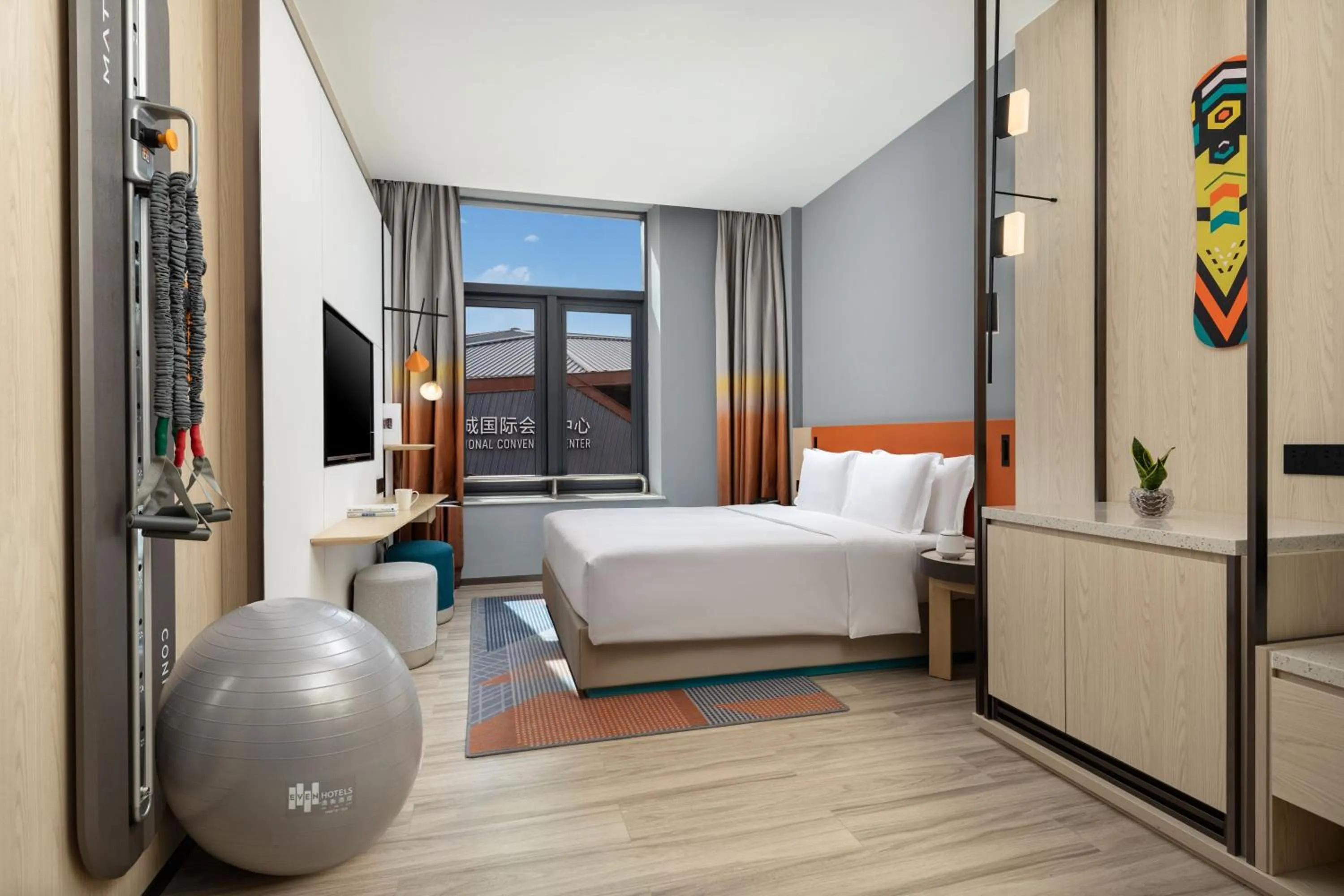 Bedroom in EVEN Hotel Chongli, an IHG Hotel