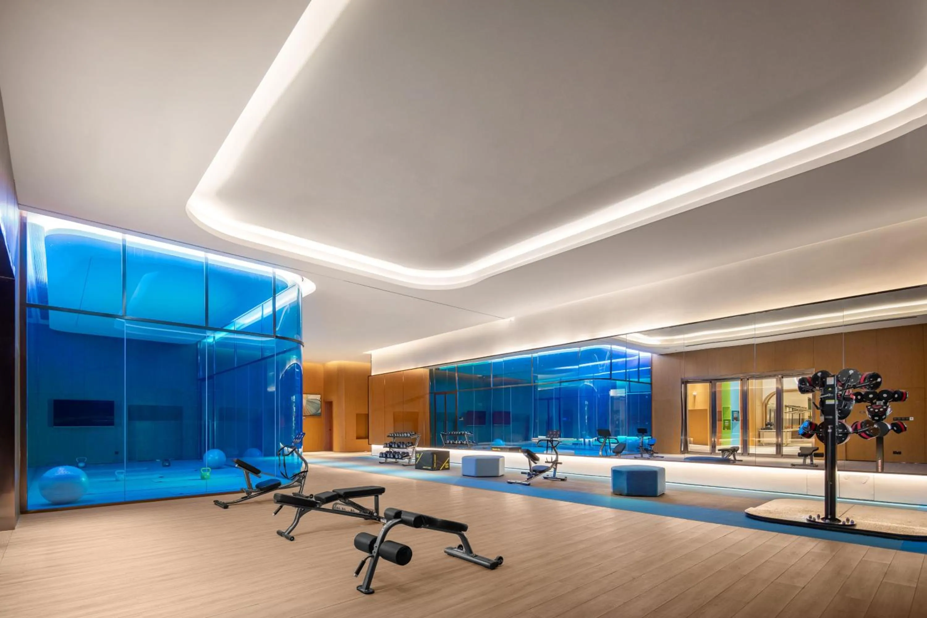 Fitness centre/facilities in EVEN Hotel Chongli, an IHG Hotel