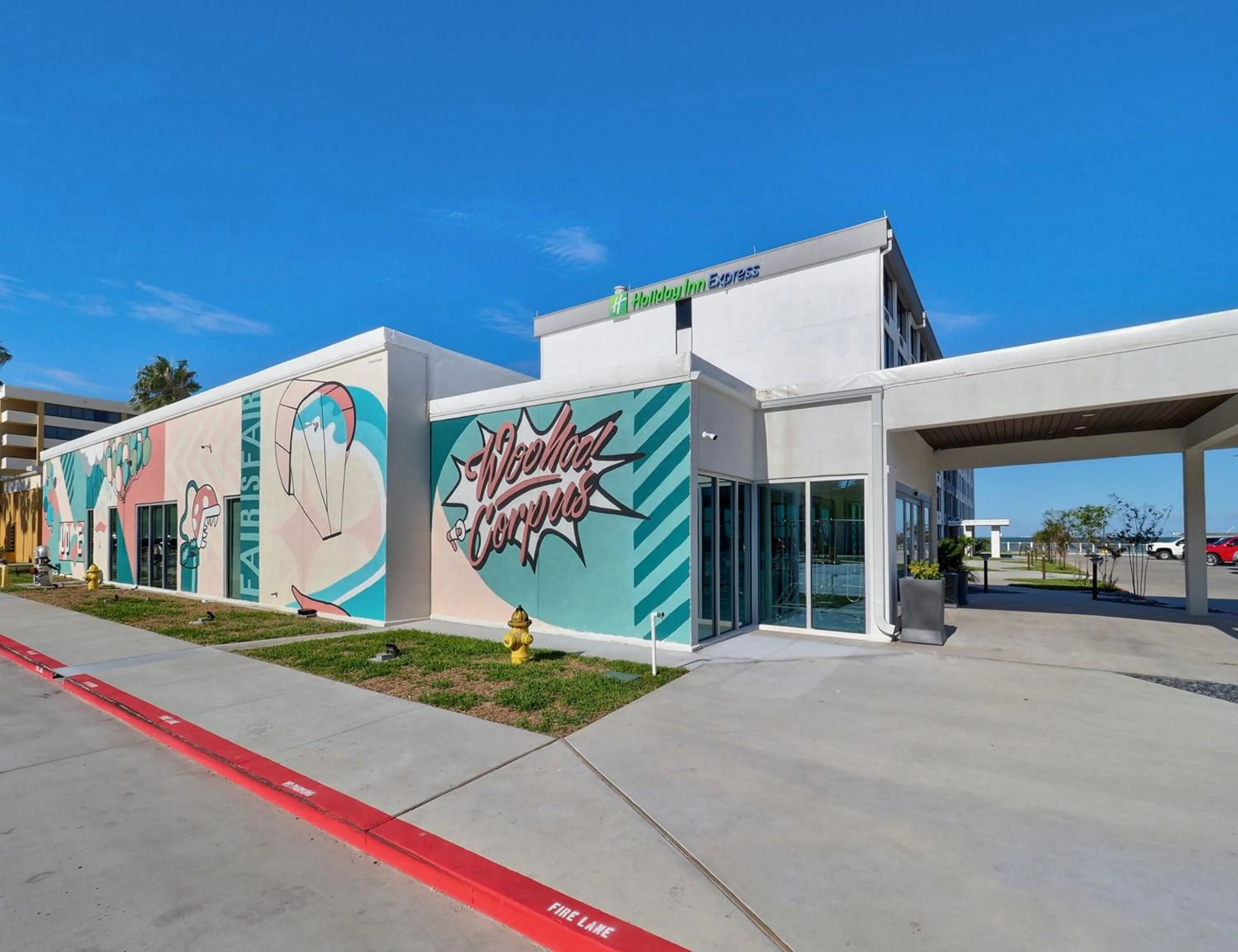 Property building in Holiday Inn Express Corpus Christi - Beachfront by IHG