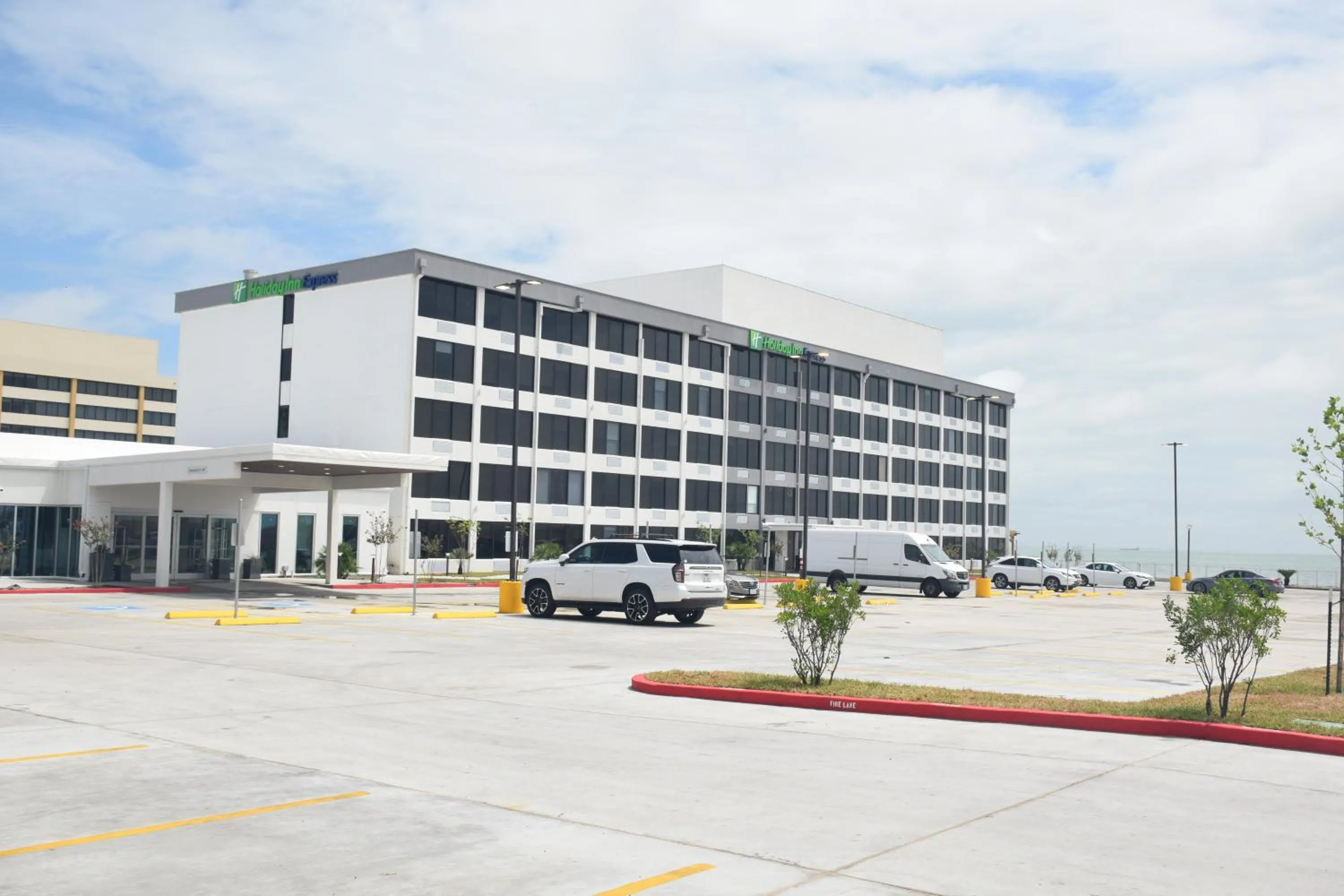 Property building in Holiday Inn Express Corpus Christi - Beachfront by IHG