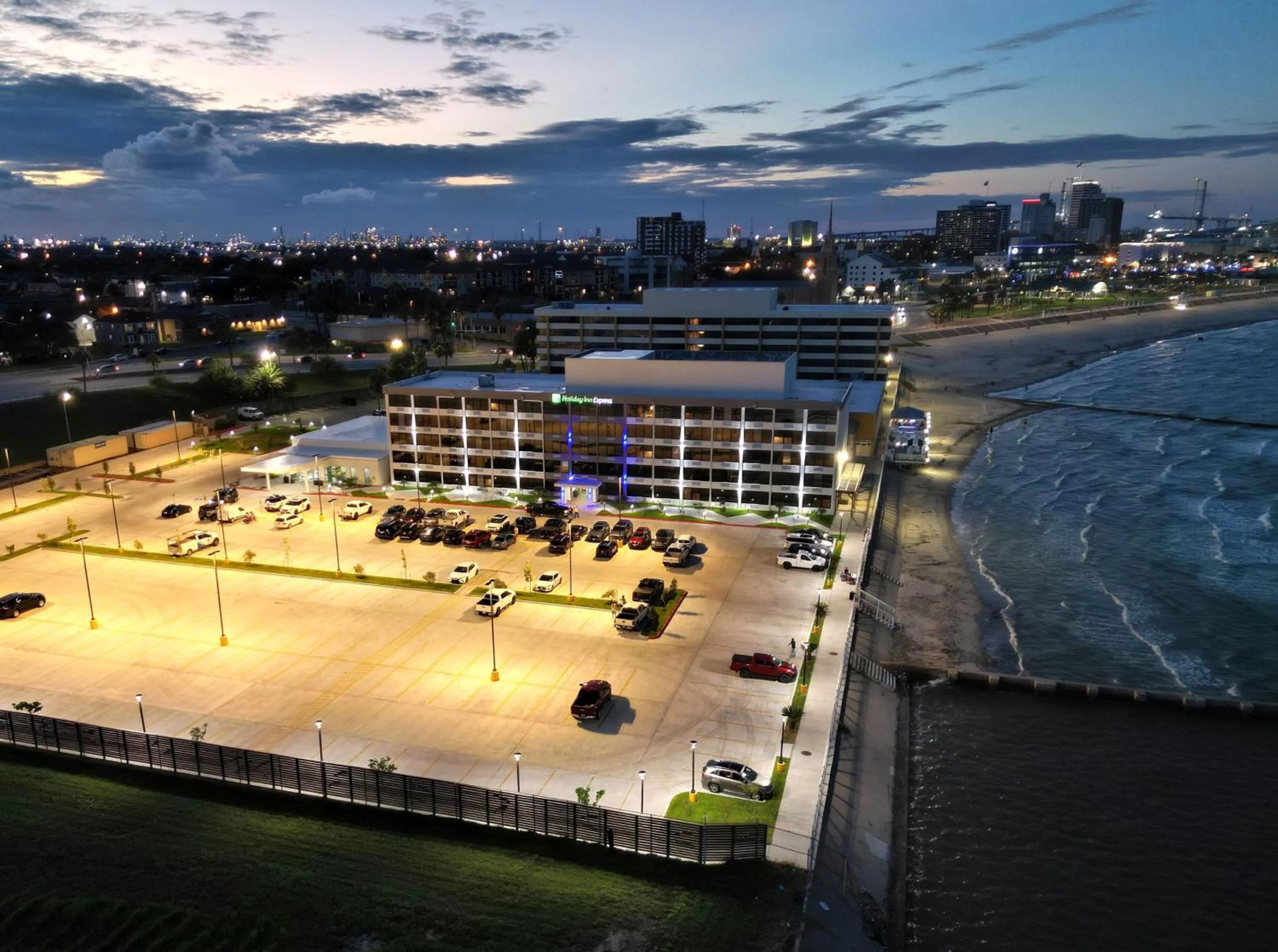 Property building in Holiday Inn Express Corpus Christi - Beachfront by IHG