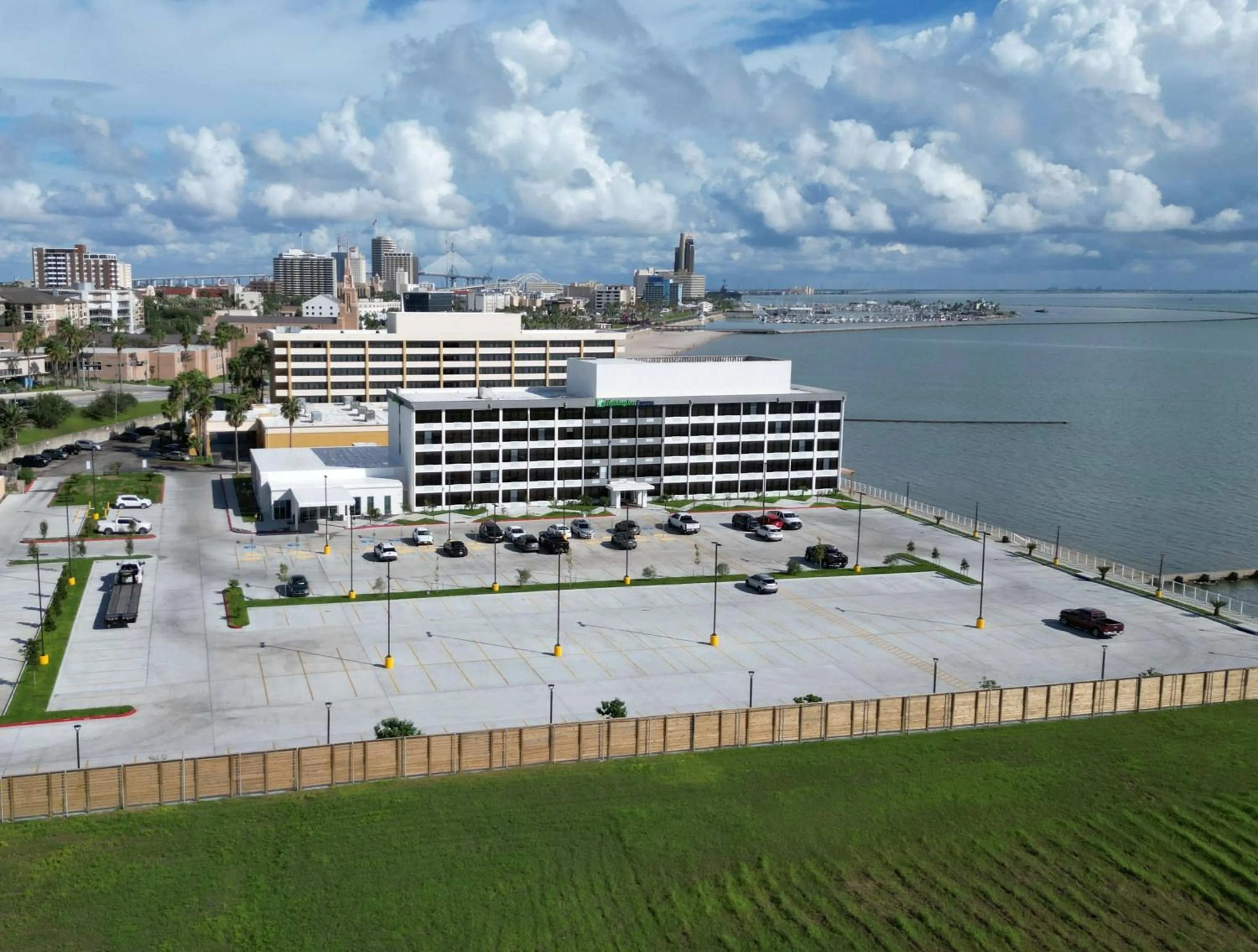 Property building in Holiday Inn Express Corpus Christi - Beachfront by IHG