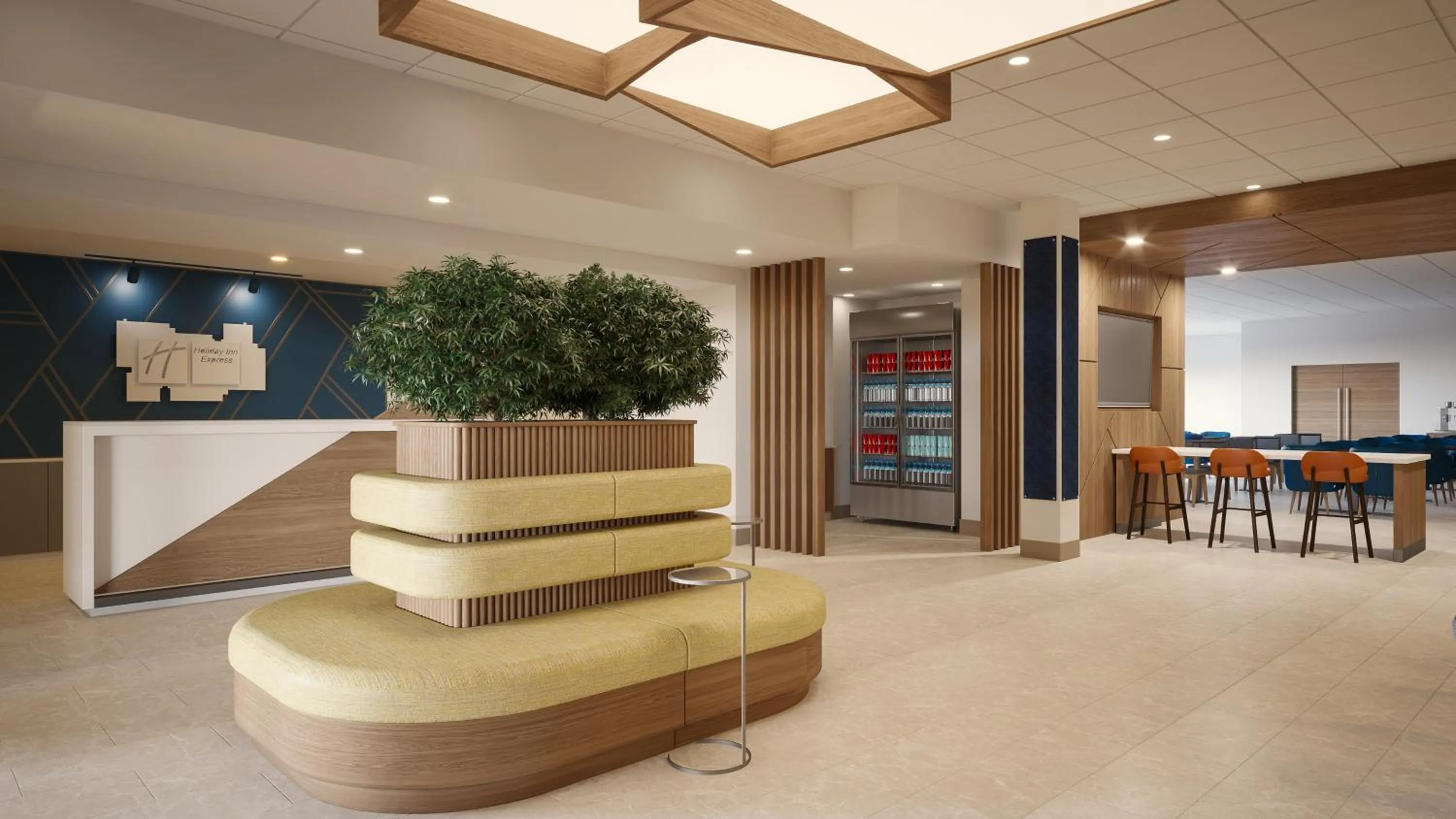 Lobby or reception in Holiday Inn Express Corpus Christi - Beachfront by IHG