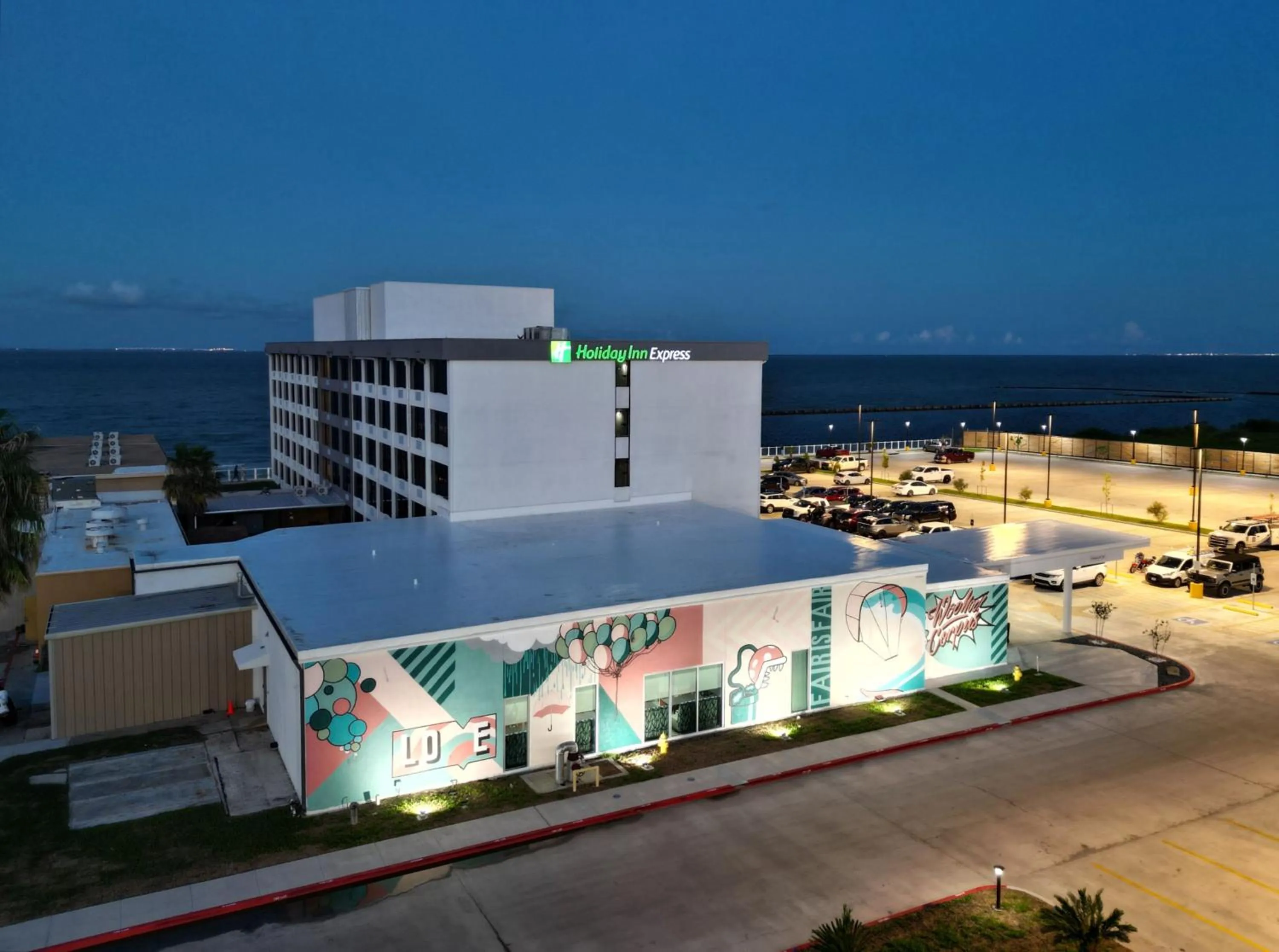 Property building in Holiday Inn Express Corpus Christi - Beachfront by IHG