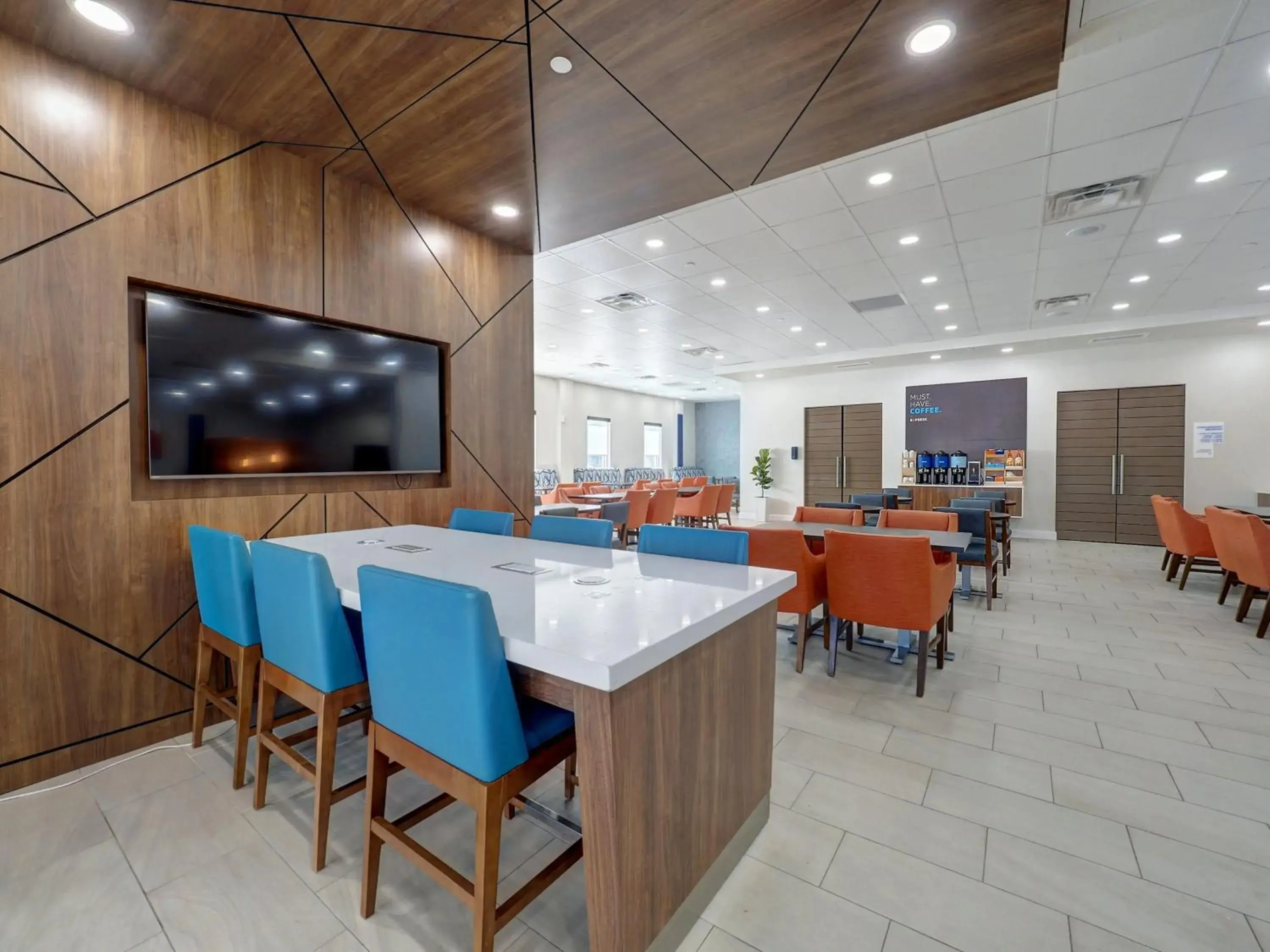 Breakfast in Holiday Inn Express Corpus Christi - Beachfront by IHG Breakfast in Holiday Inn Express Corpus Christi - Beachfront by IHG