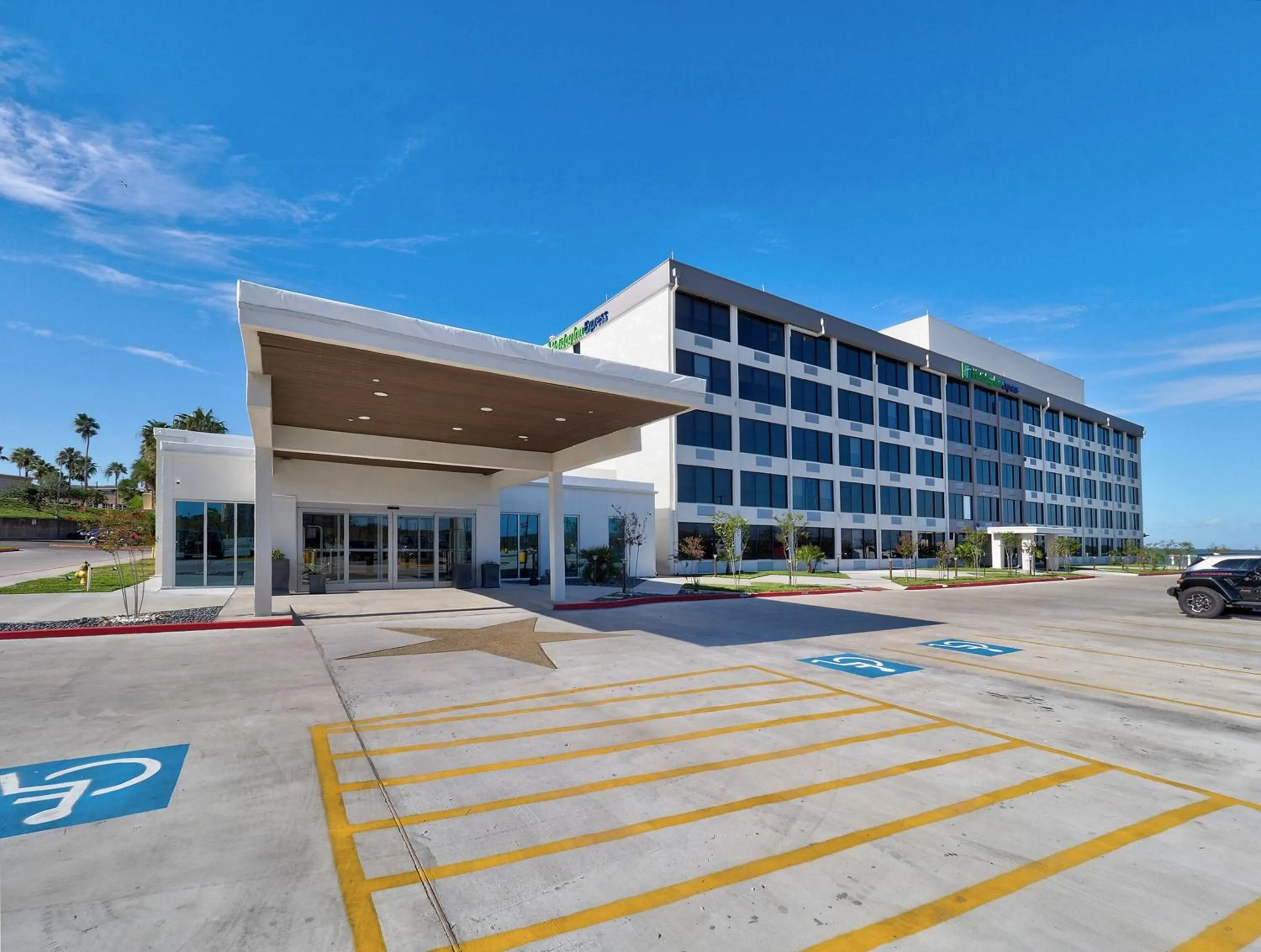 Property building in Holiday Inn Express Corpus Christi - Beachfront by IHG