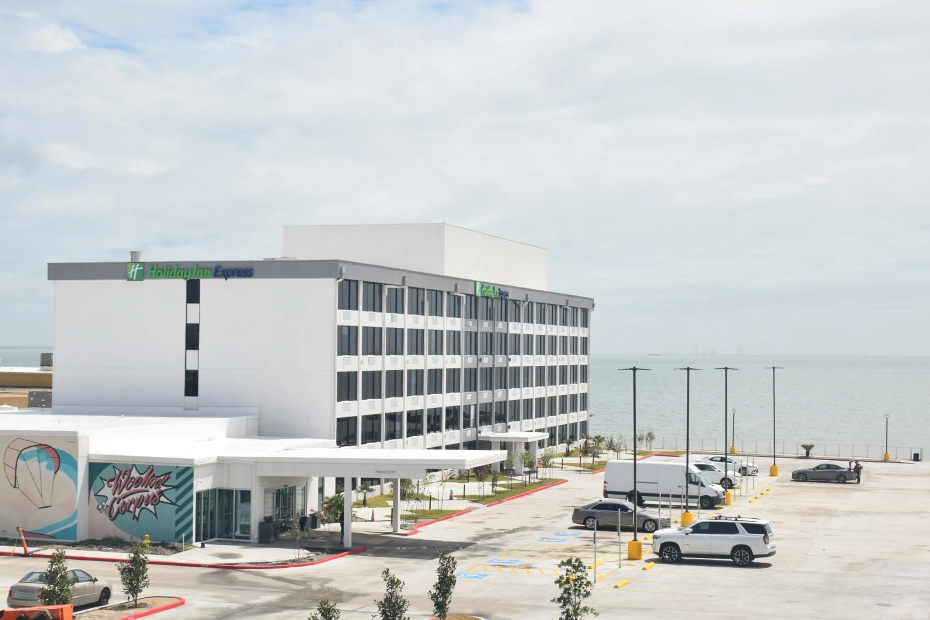 Property building in Holiday Inn Express Corpus Christi - Beachfront by IHG