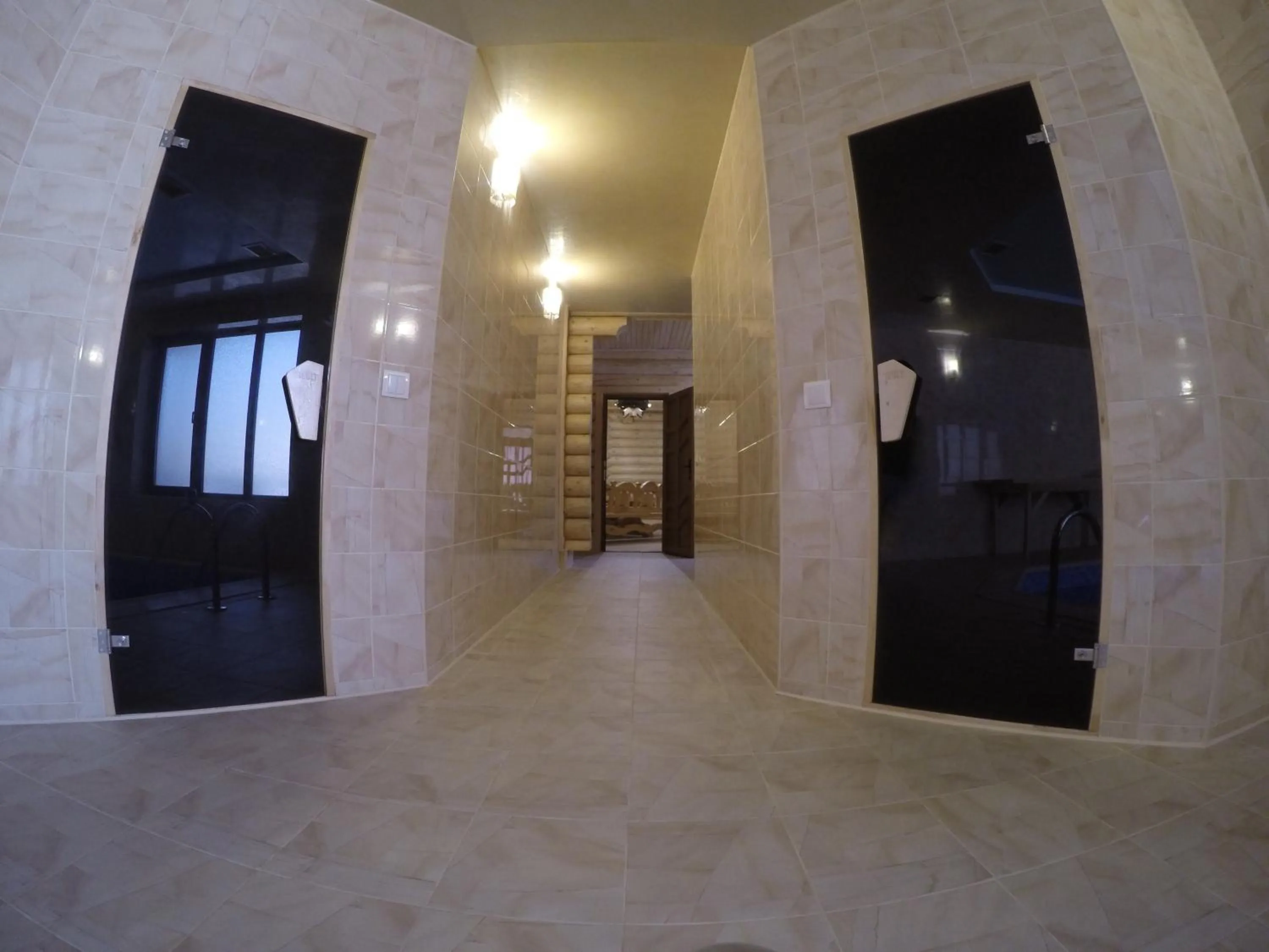 Sauna in Lavina Hotel