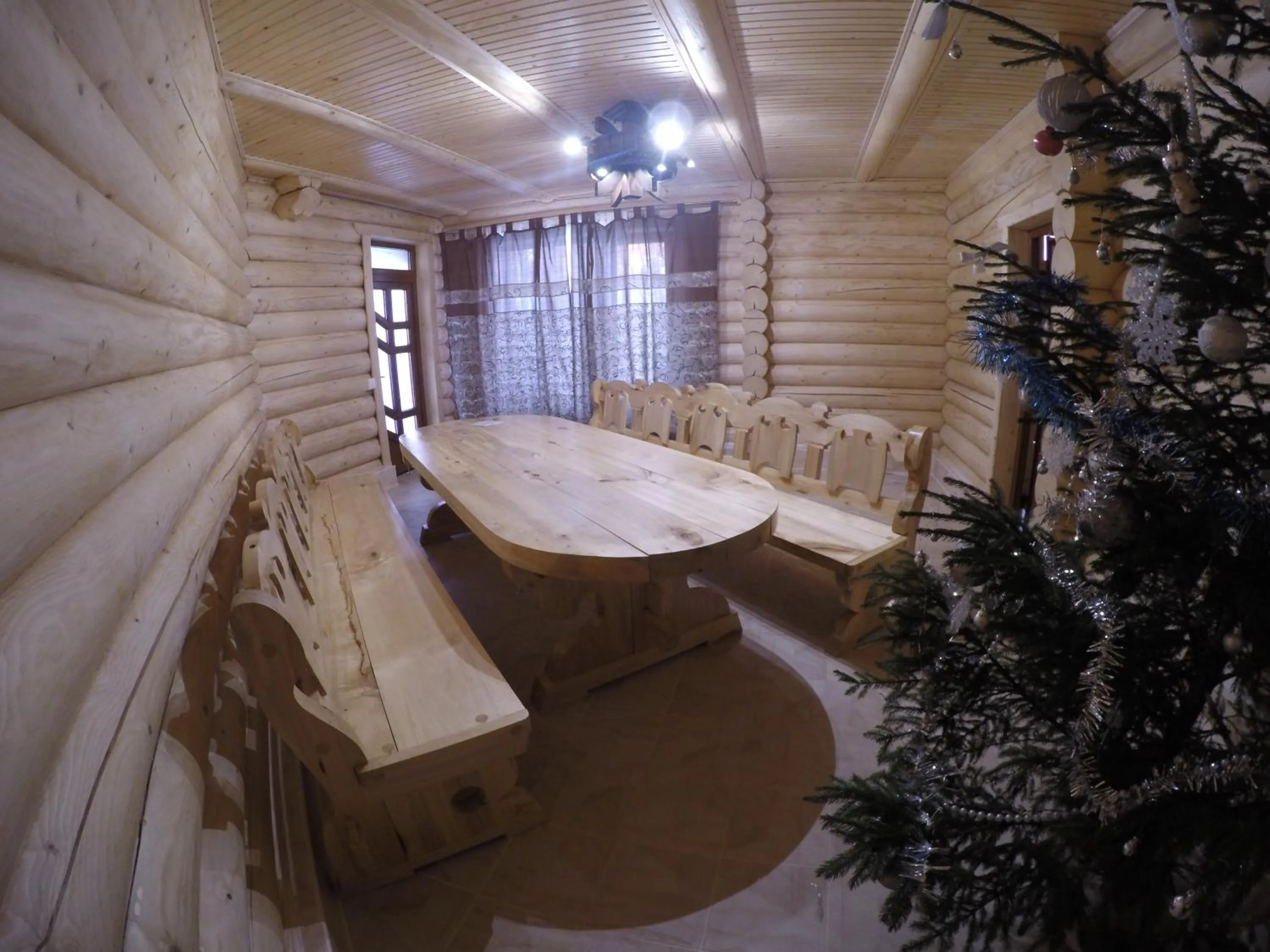 Sauna in Lavina Hotel