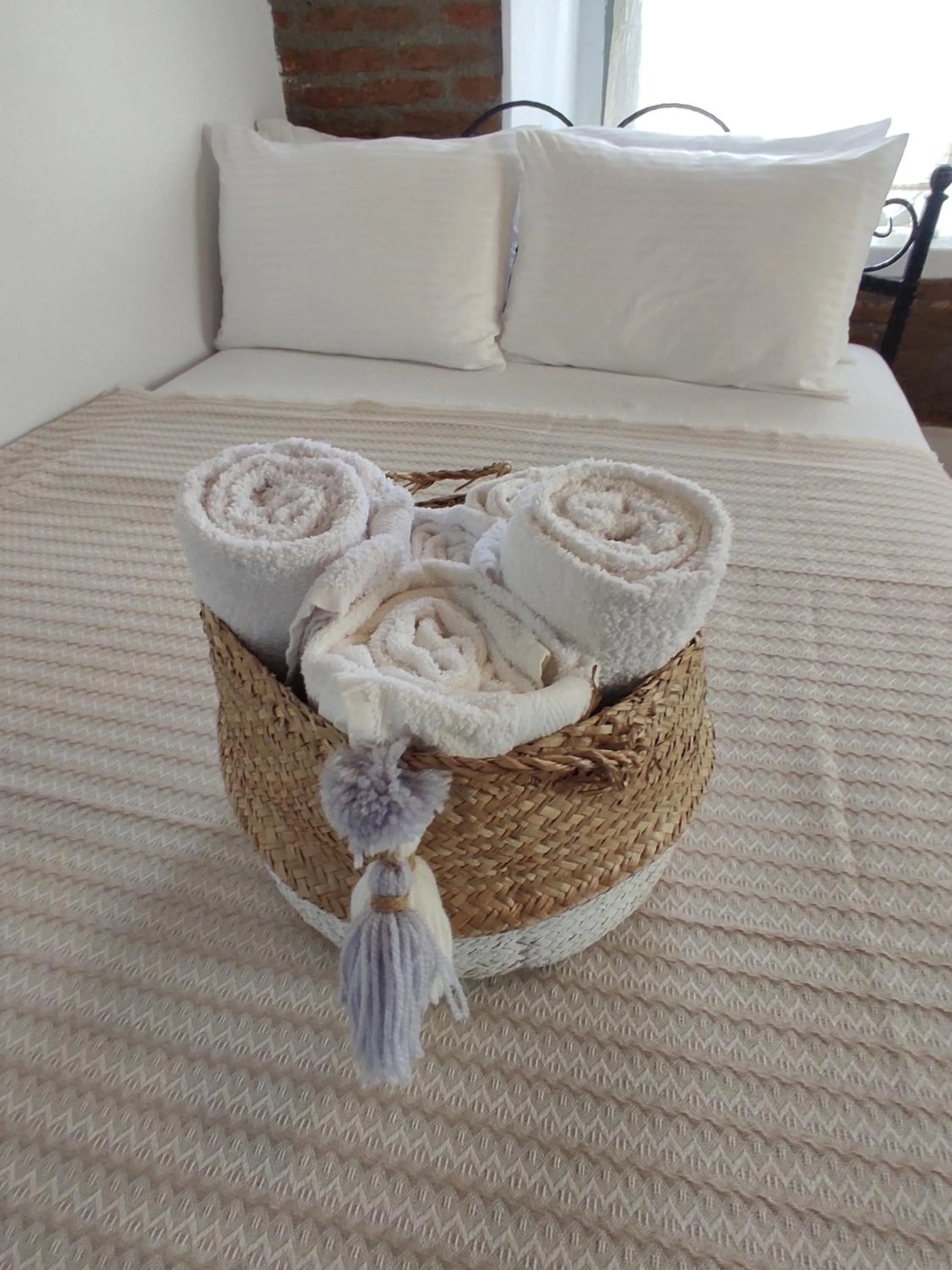 Bed in Kidoni Macaron Guesthouse