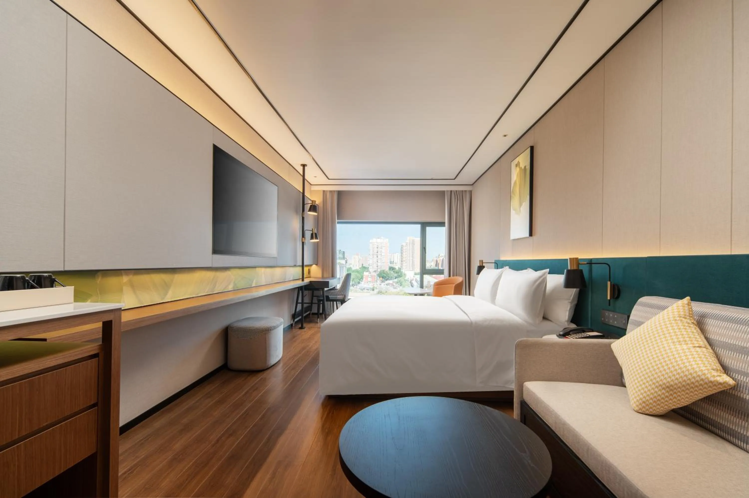 Bed in Hilton Garden Inn Beijing West Railway Station