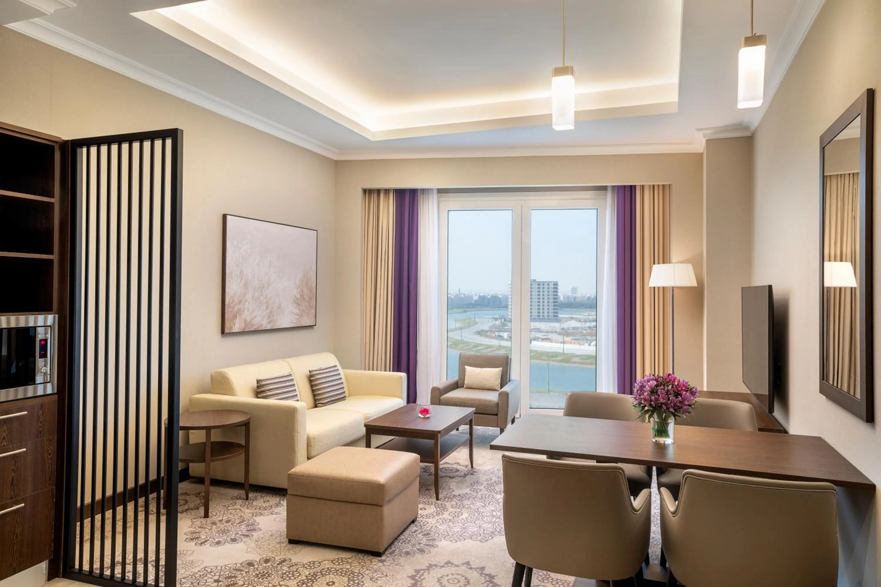 Living room in Hilton Al Khobar King Fahd Causeway