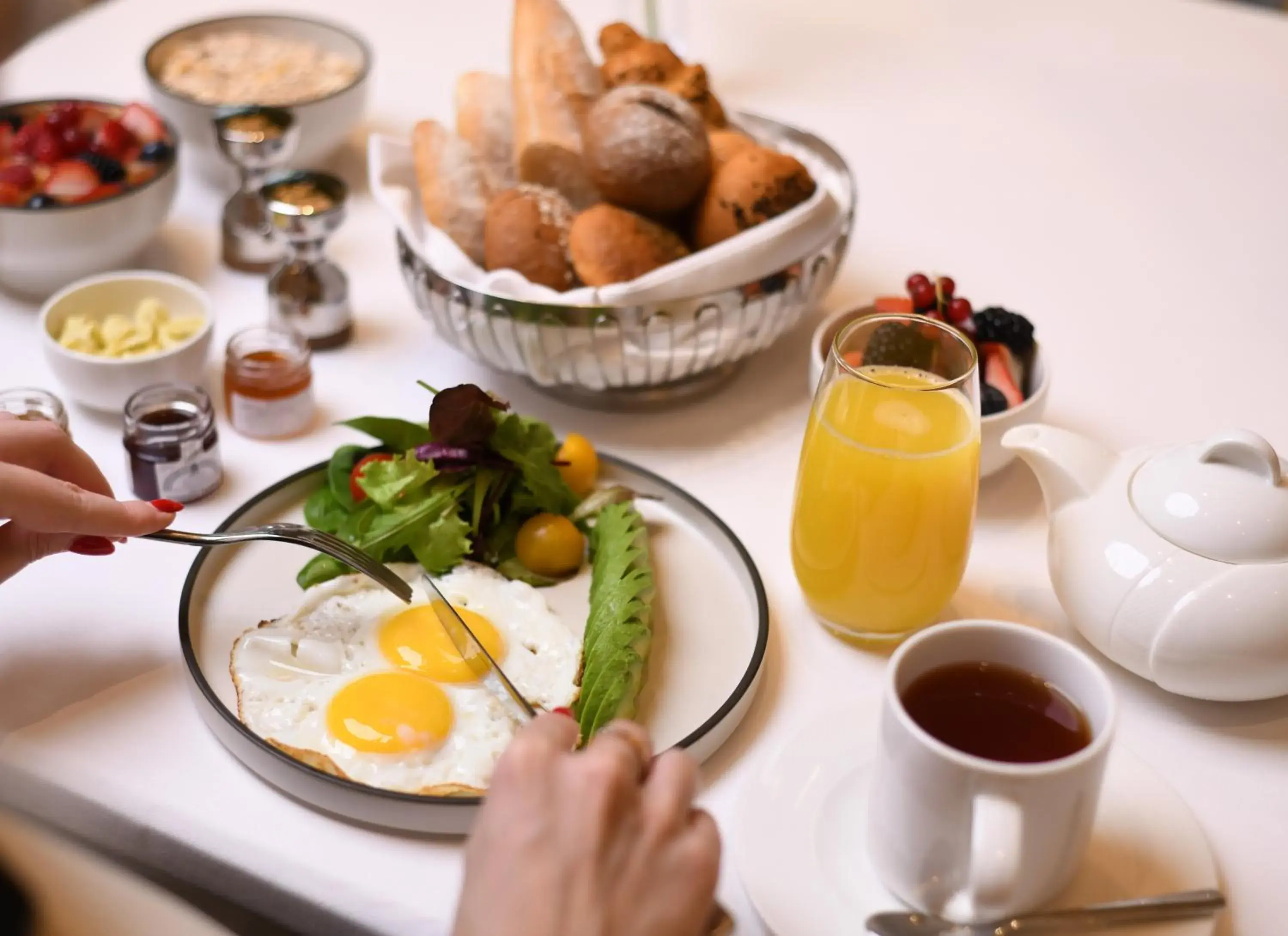 Breakfast in Hilton Al Khobar King Fahd Causeway Breakfast in Hilton Al Khobar King Fahd Causeway