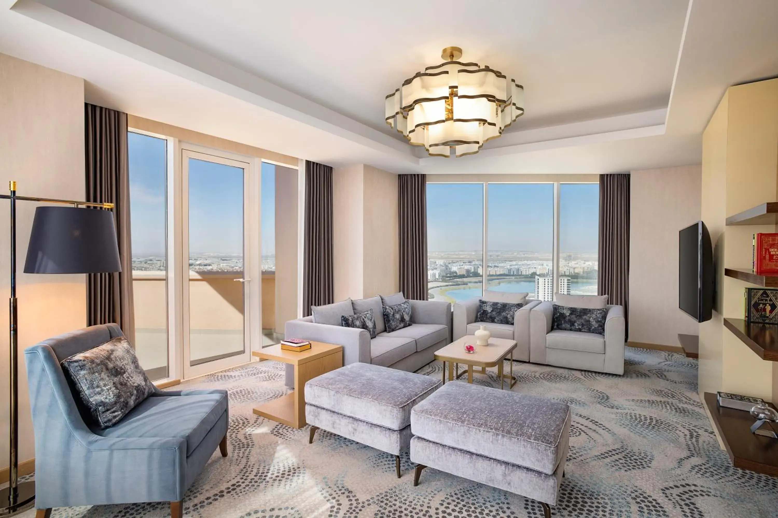 Lounge or bar in Hilton Al Khobar King Fahd Causeway Lounge or bar in Hilton Al Khobar King Fahd Causeway