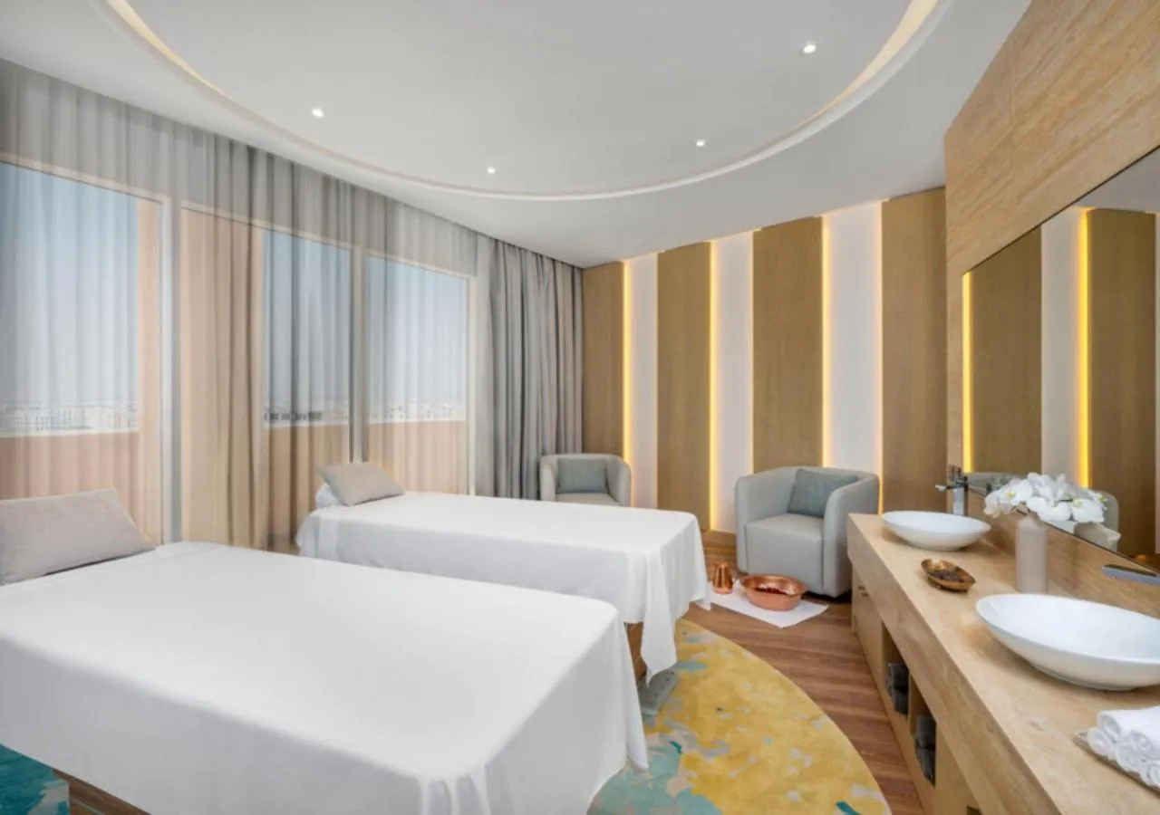 Spa and wellness centre/facilities, Bed in Hilton Al Khobar King Fahd Causeway