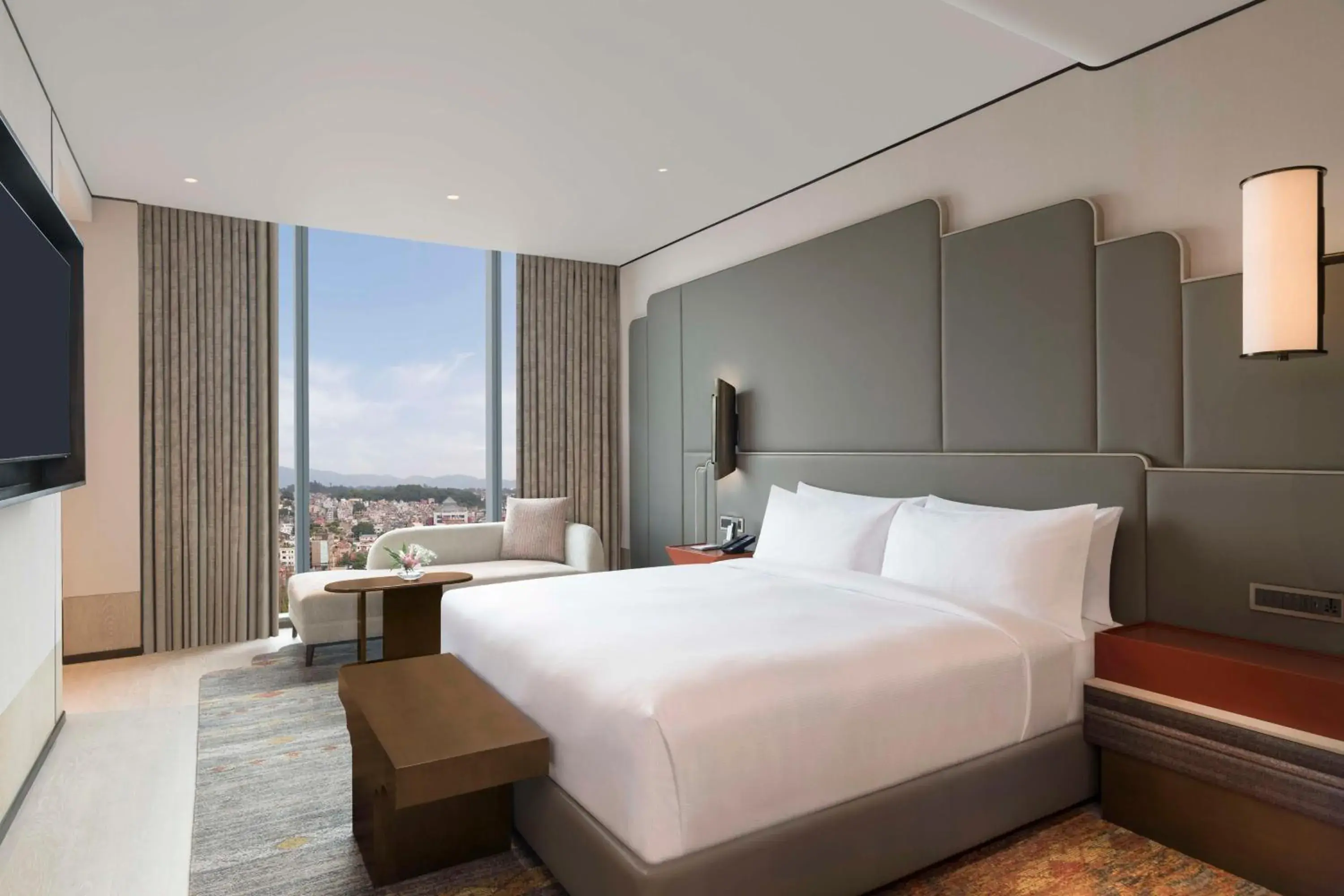 Bed in Hilton Kathmandu Bed in Hilton Kathmandu