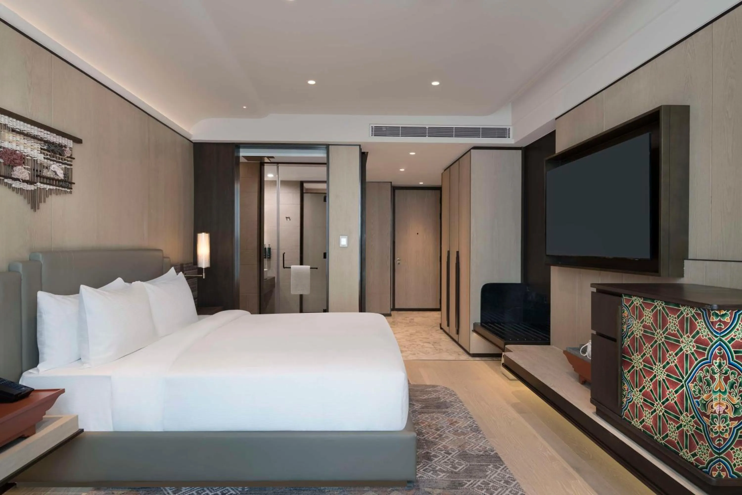 Bed in Hilton Kathmandu