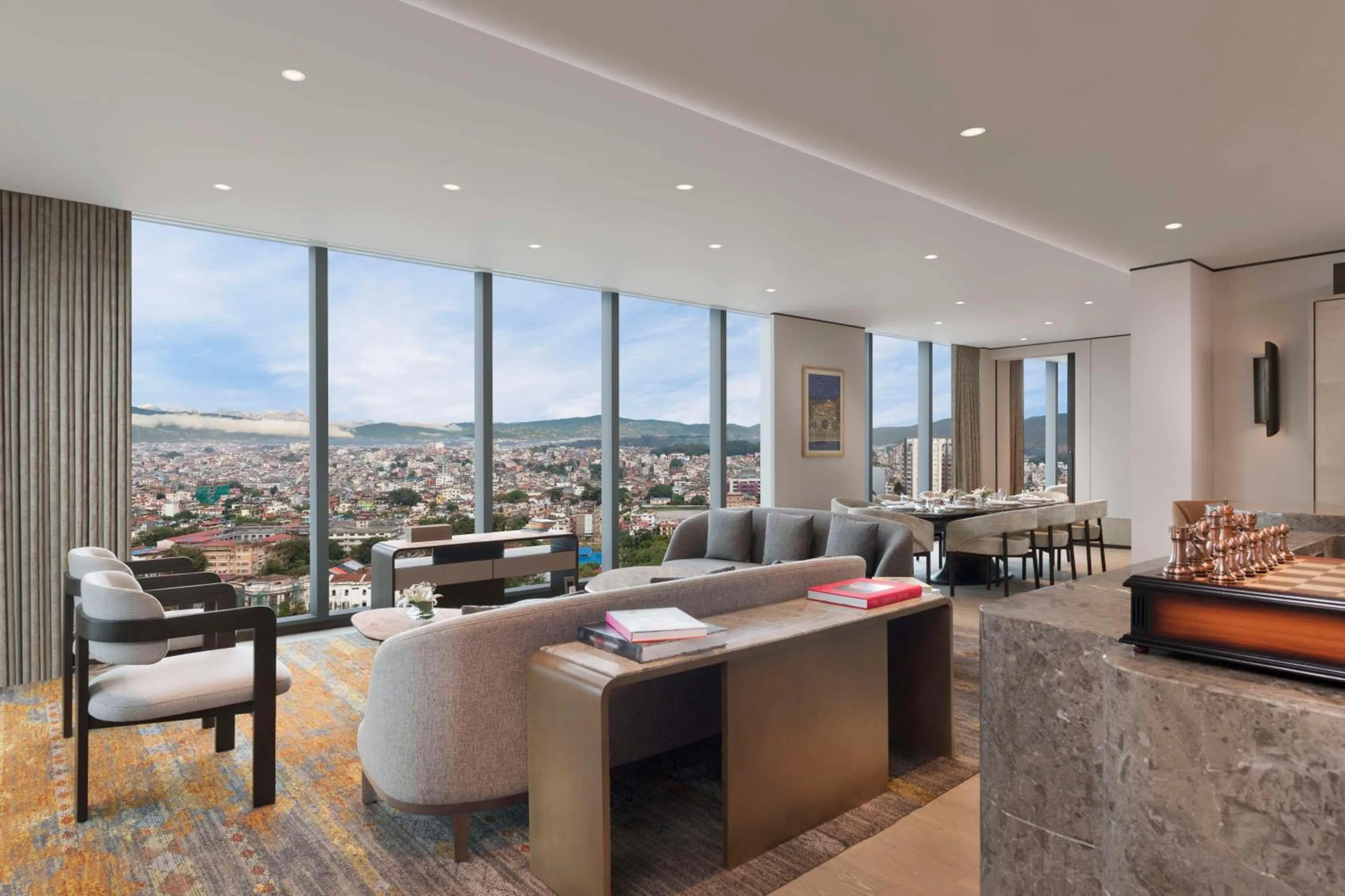 Living room in Hilton Kathmandu