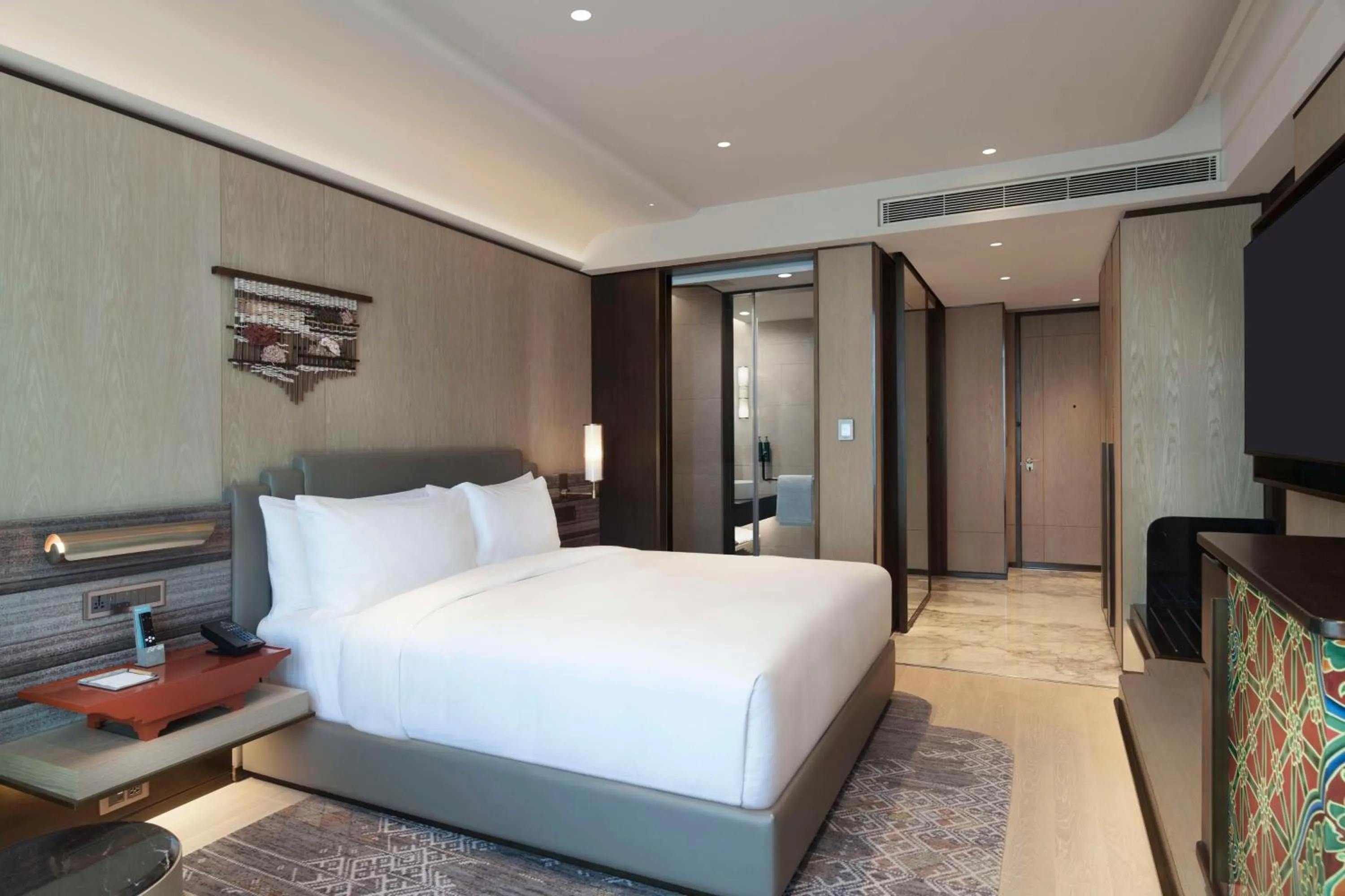 Bed in Hilton Kathmandu