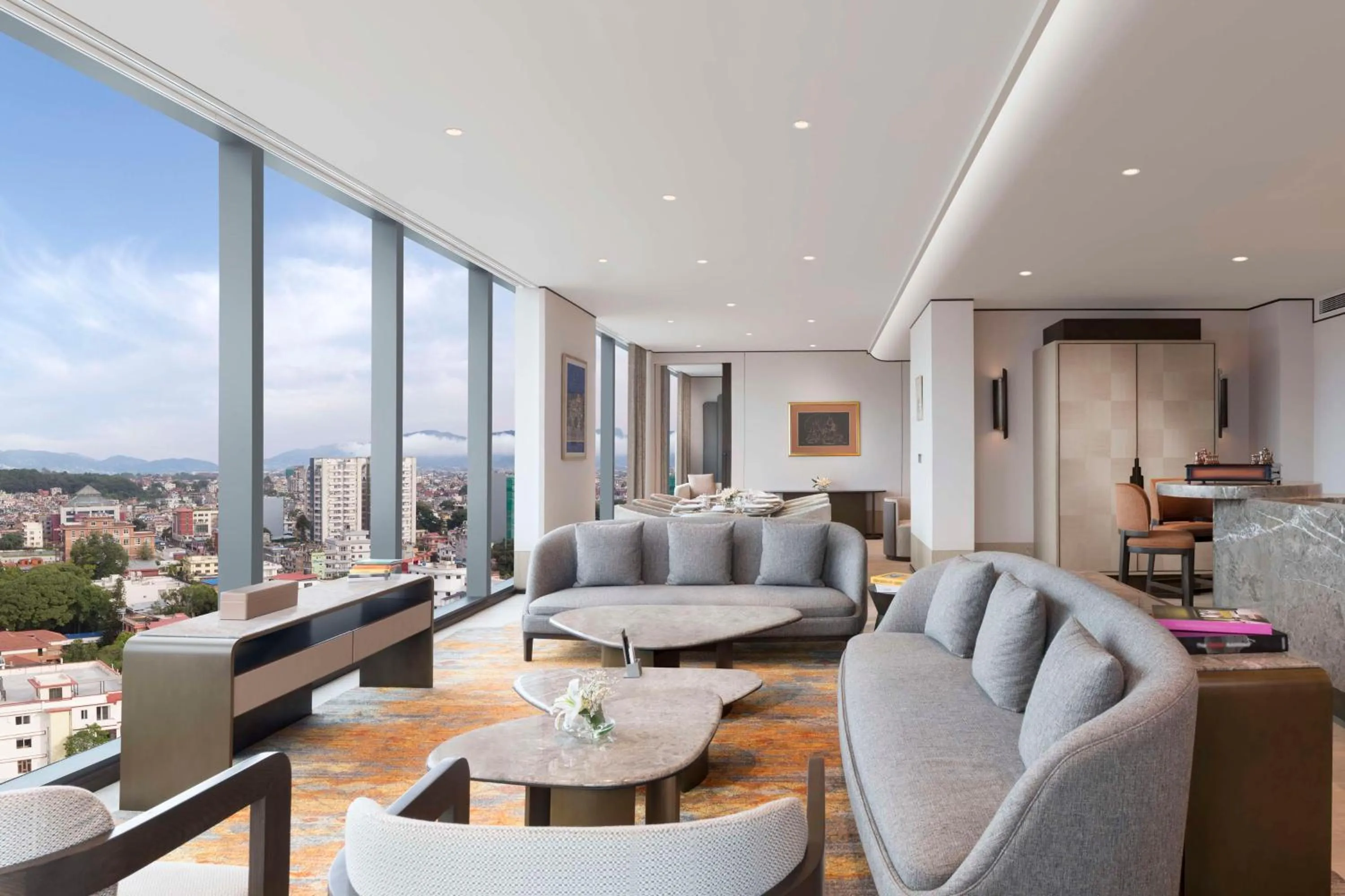 Living room in Hilton Kathmandu