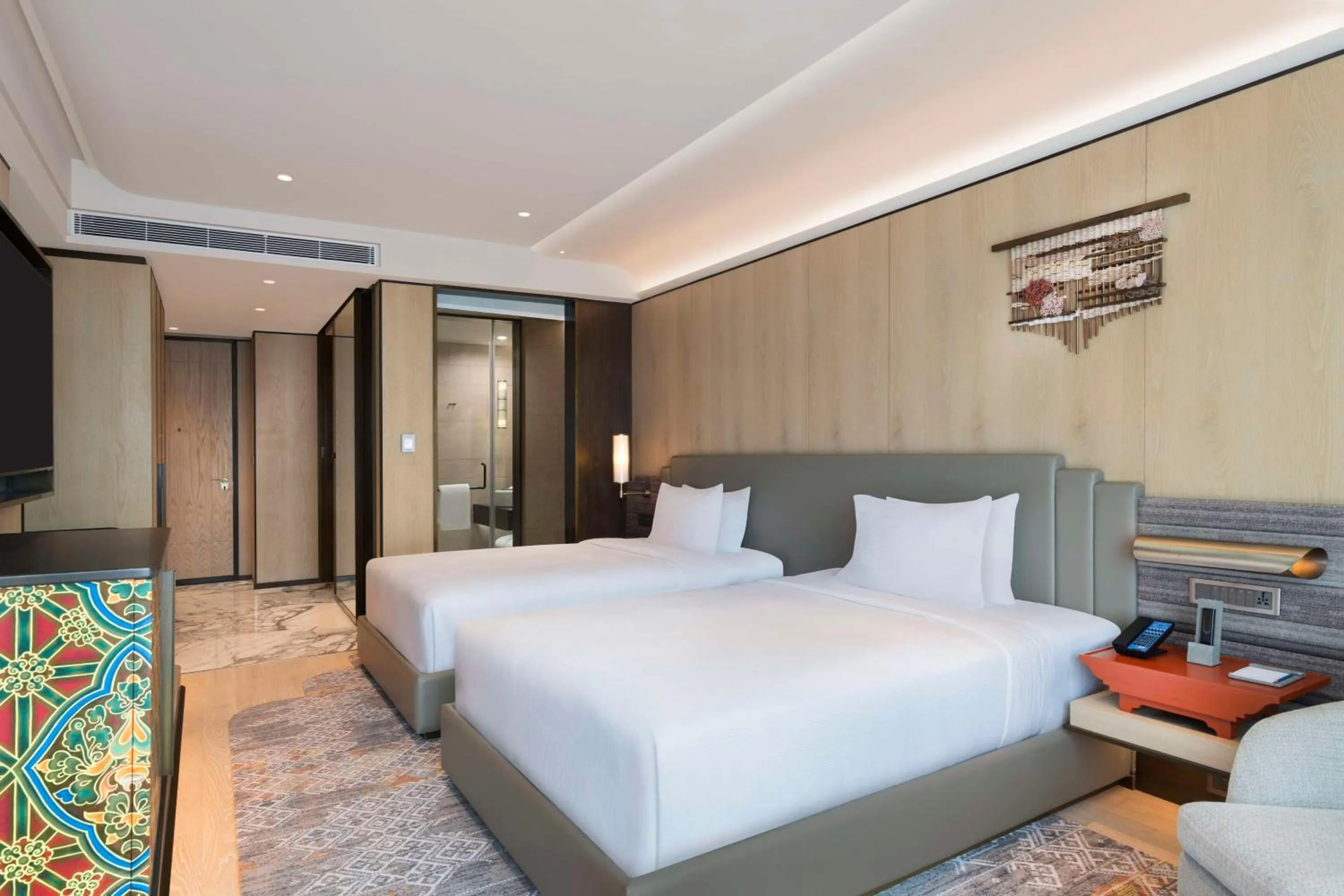 Bed in Hilton Kathmandu