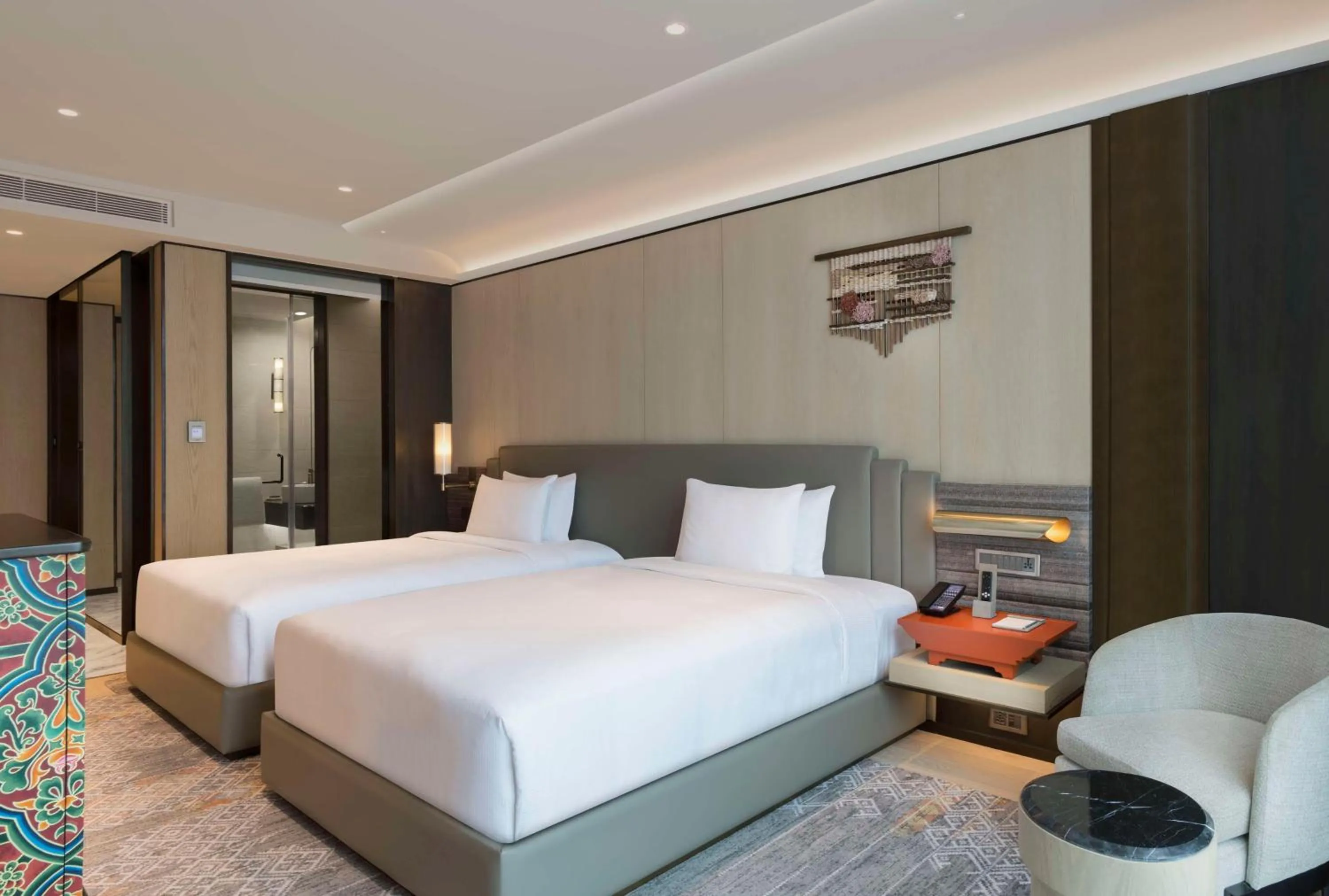 Bed in Hilton Kathmandu