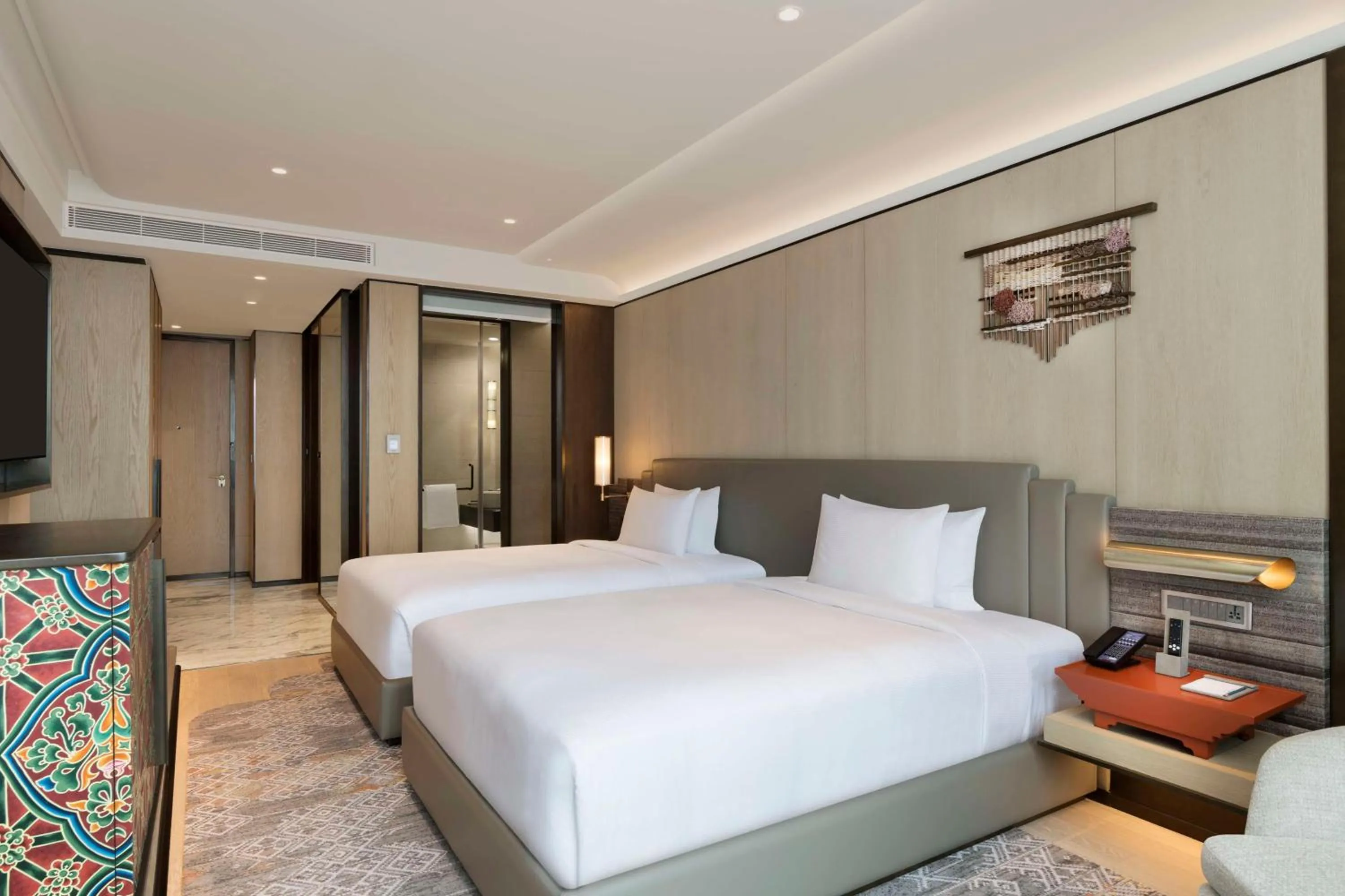 Bed in Hilton Kathmandu