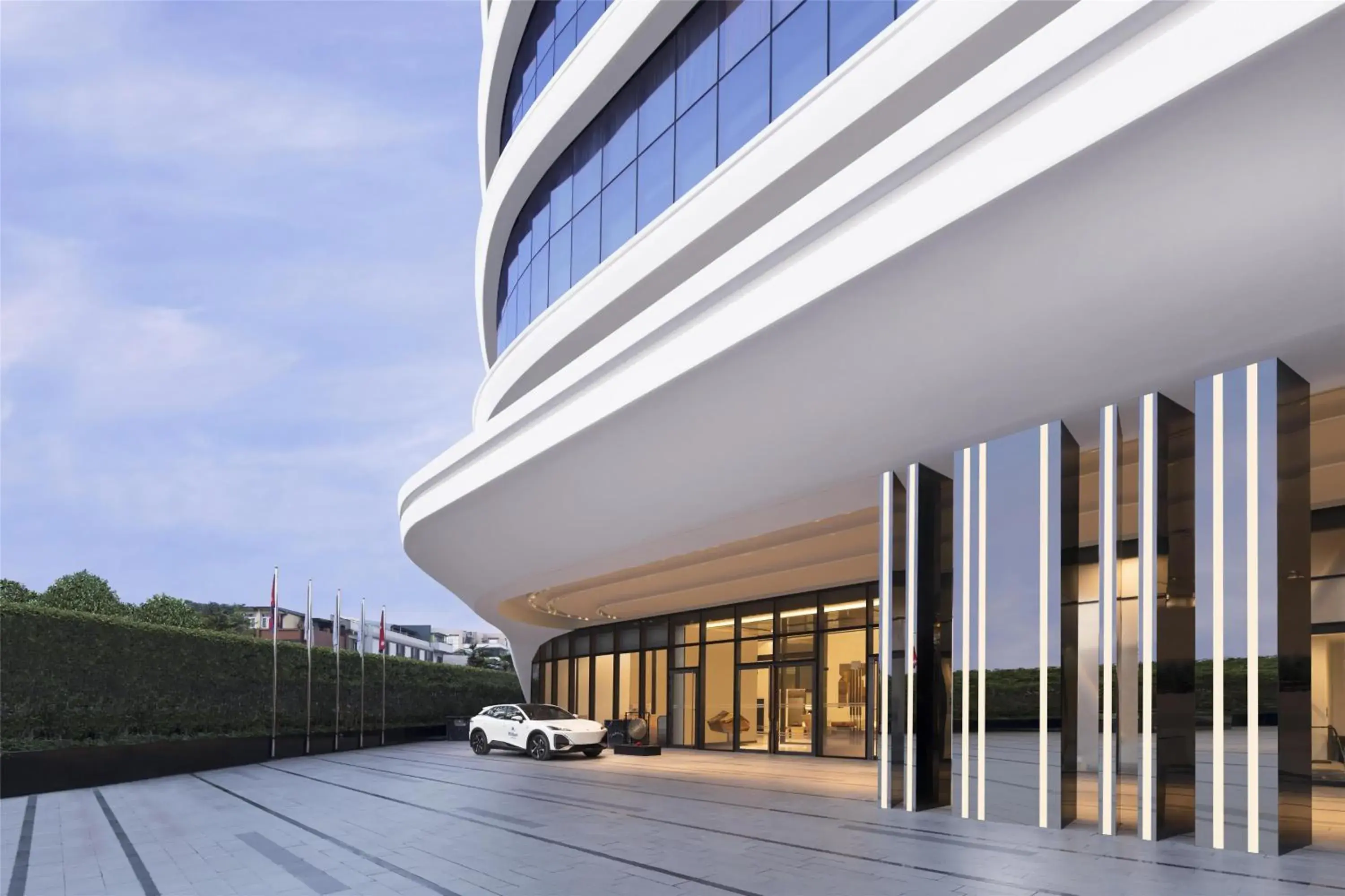 Property building in Hilton Kathmandu Property building in Hilton Kathmandu