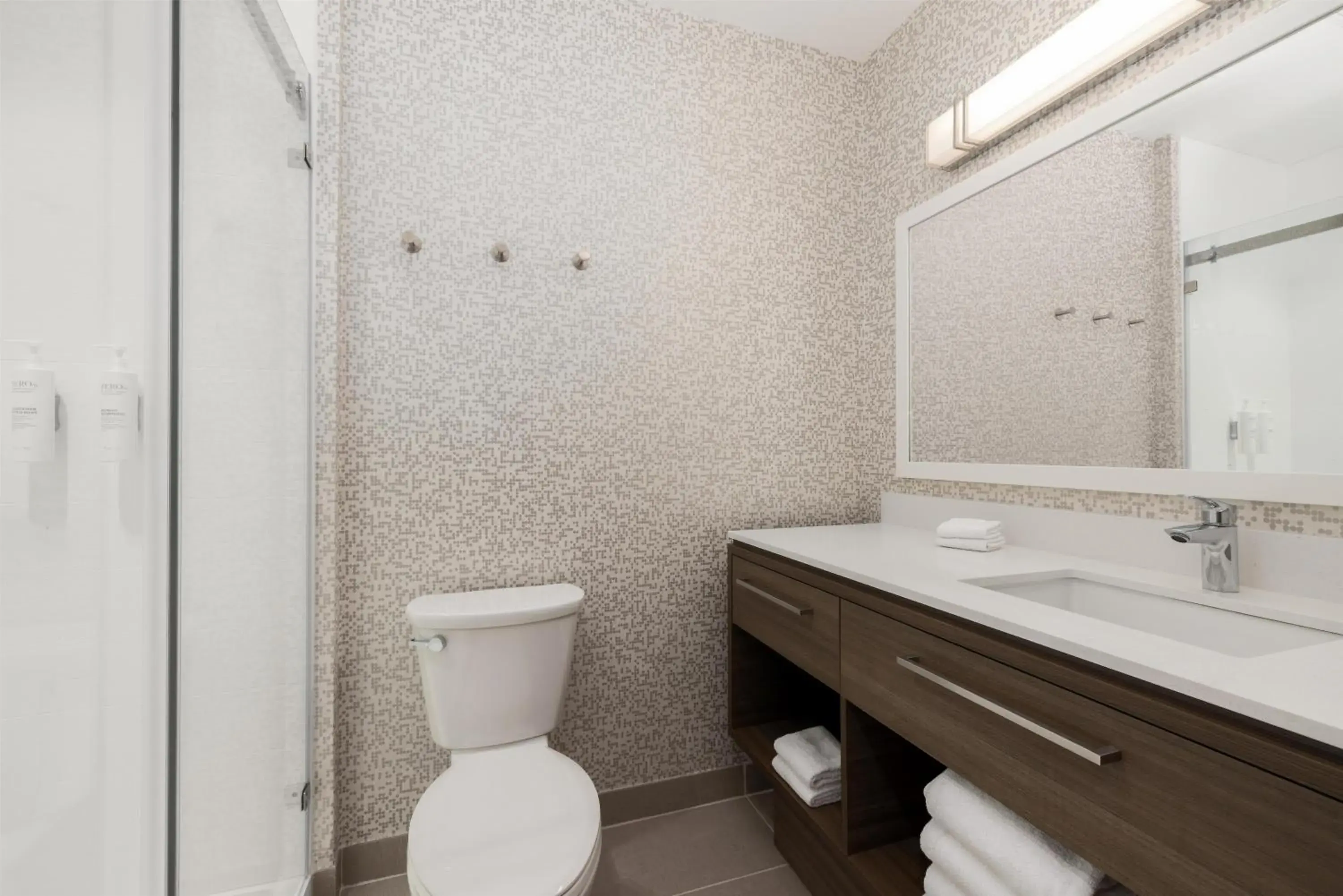 Bathroom in Home2 Suites By Hilton Virginia Beach Princess Anne Bathroom in Home2 Suites By Hilton Virginia Beach Princess Anne