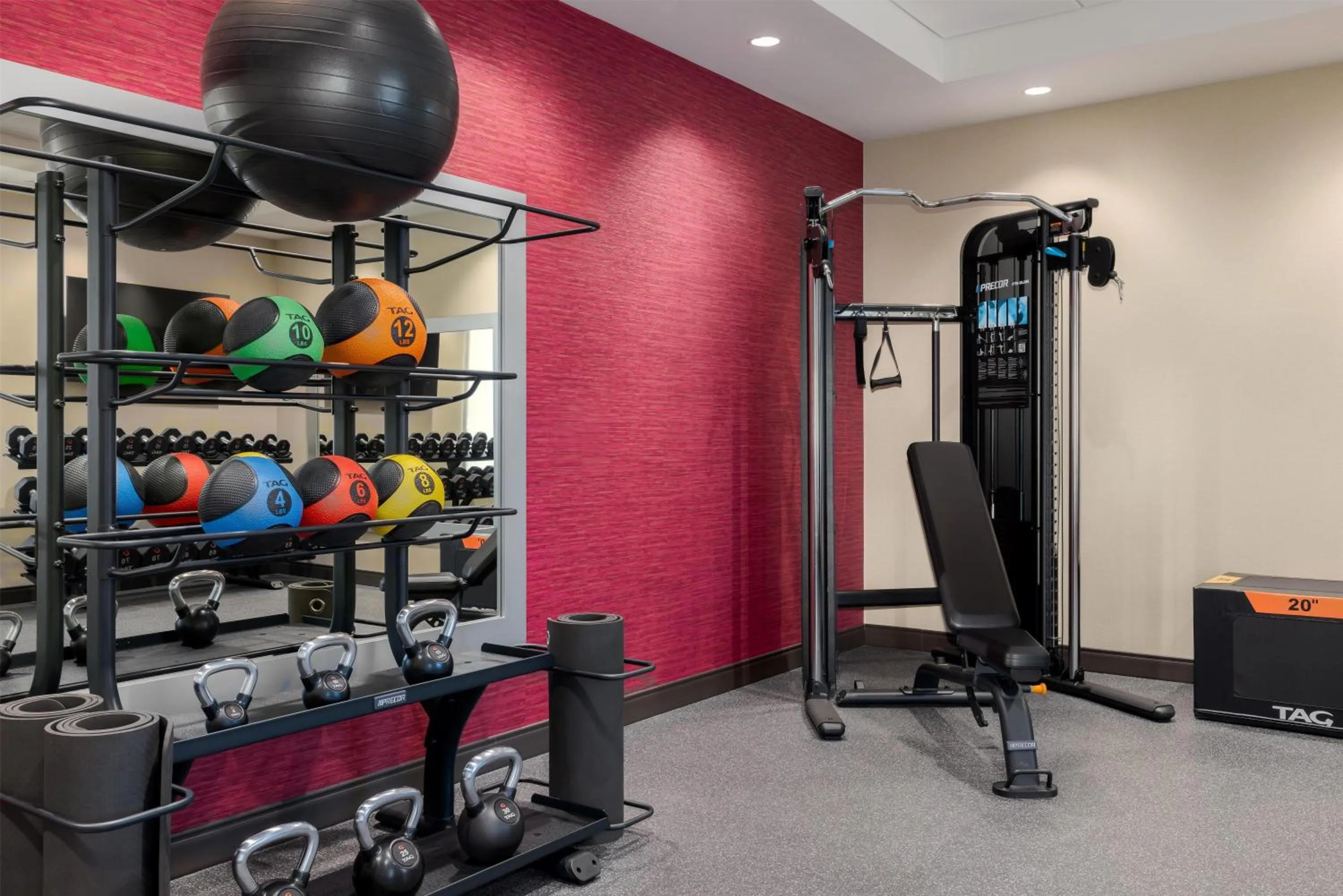 Fitness centre/facilities in Home2 Suites By Hilton Virginia Beach Princess Anne