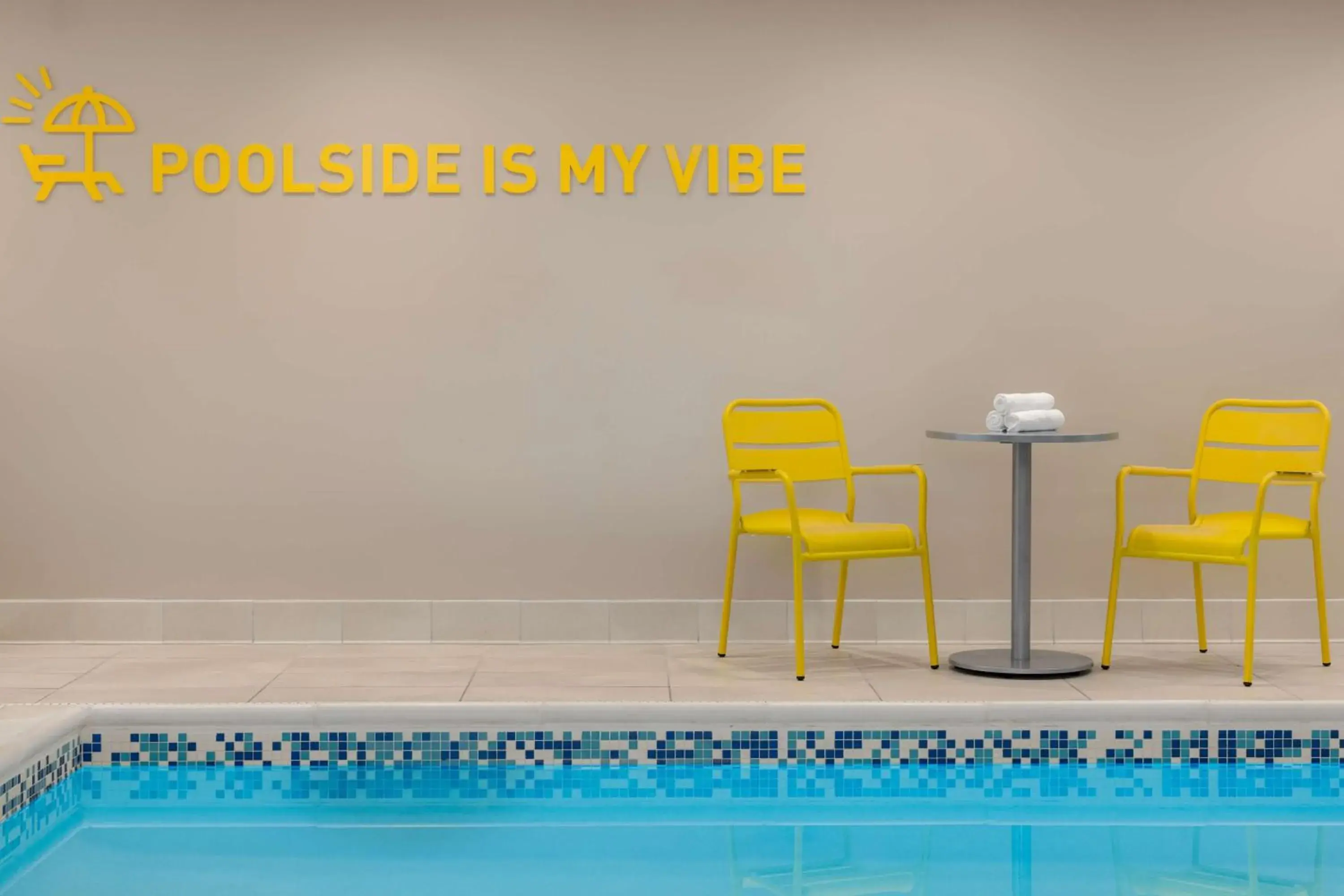 Pool view in Home2 Suites By Hilton Virginia Beach Princess Anne Pool view in Home2 Suites By Hilton Virginia Beach Princess Anne