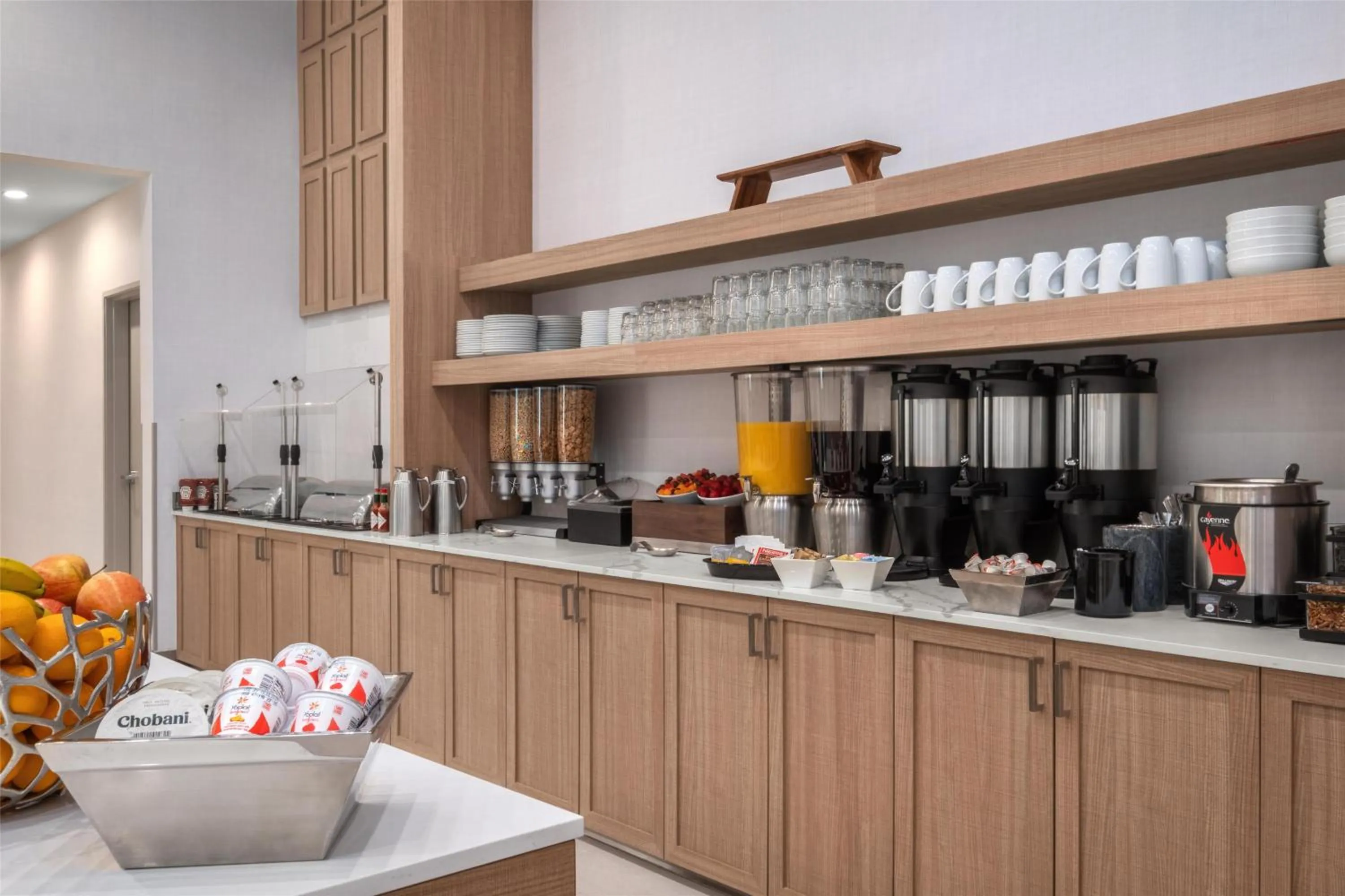 Breakfast in Homewood Suites By Hilton Fremont