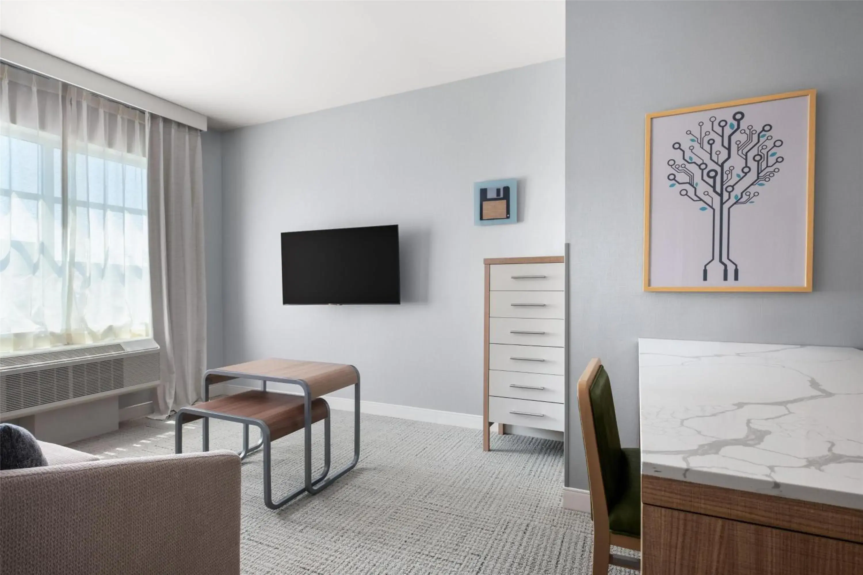 Living room in Homewood Suites By Hilton Fremont Living room in Homewood Suites By Hilton Fremont