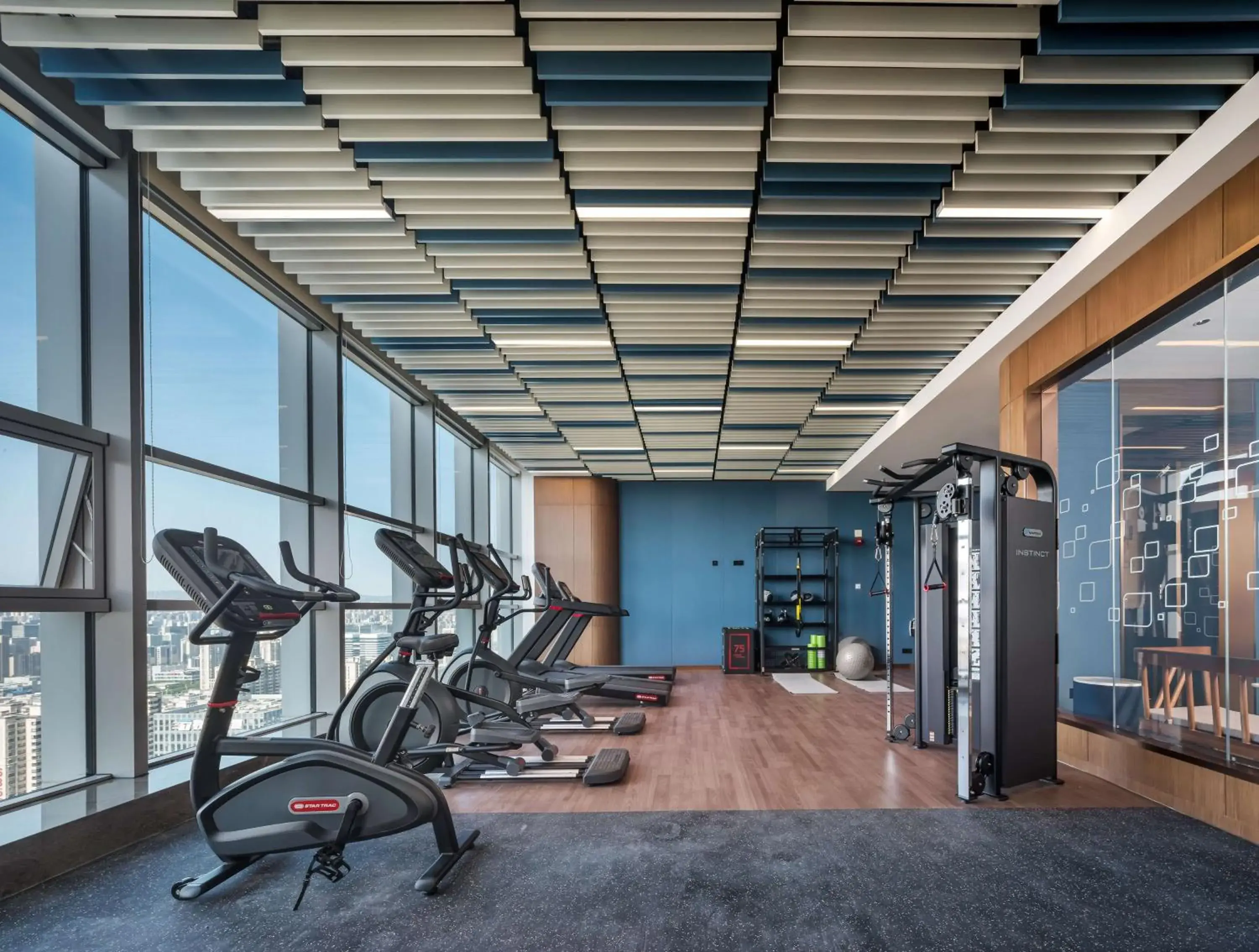 Fitness centre/facilities in Hilton Garden Inn Taiyuan Binhe Fitness centre/facilities in Hilton Garden Inn Taiyuan Binhe