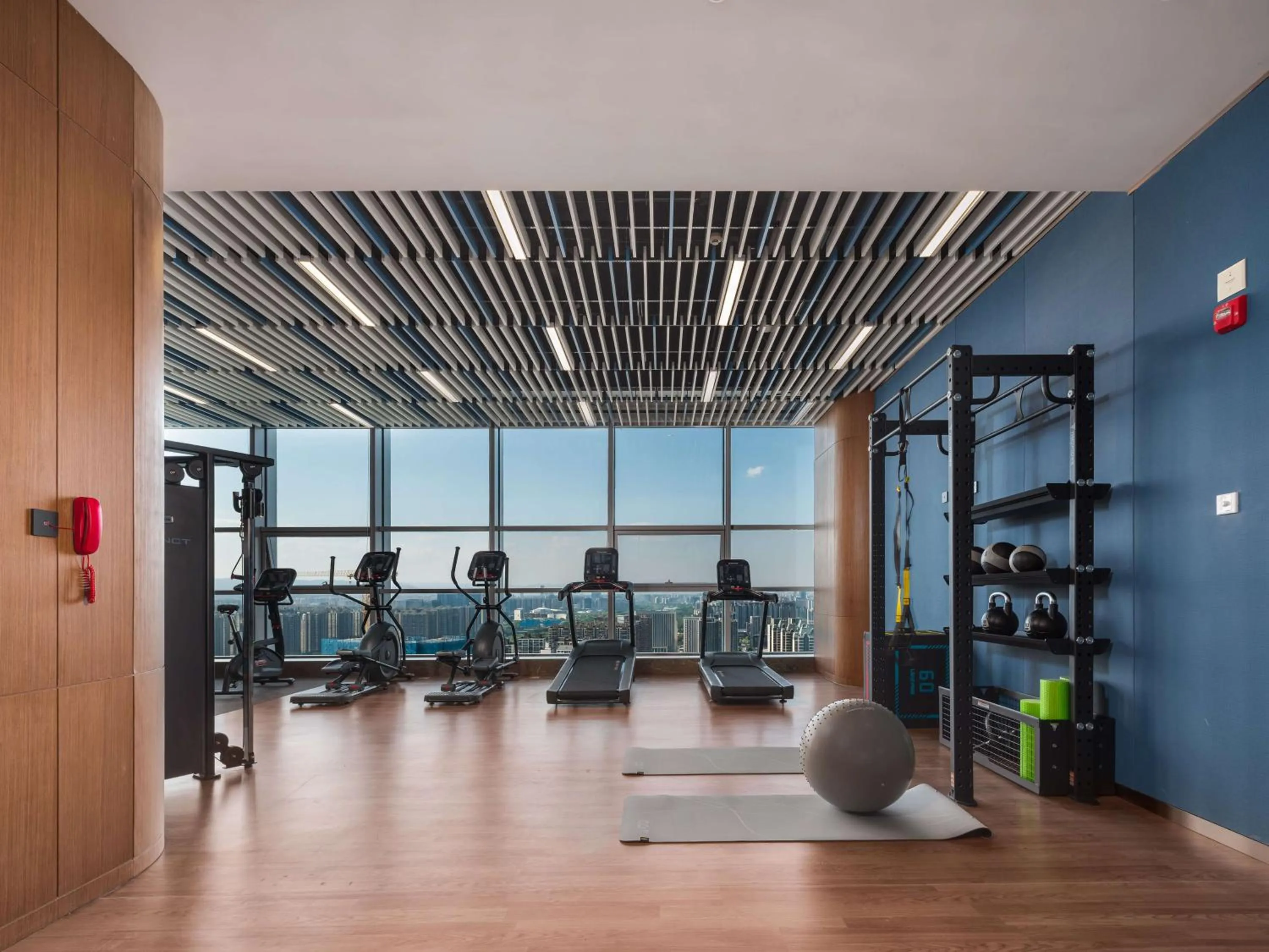 Fitness centre/facilities in Hilton Garden Inn Taiyuan Binhe