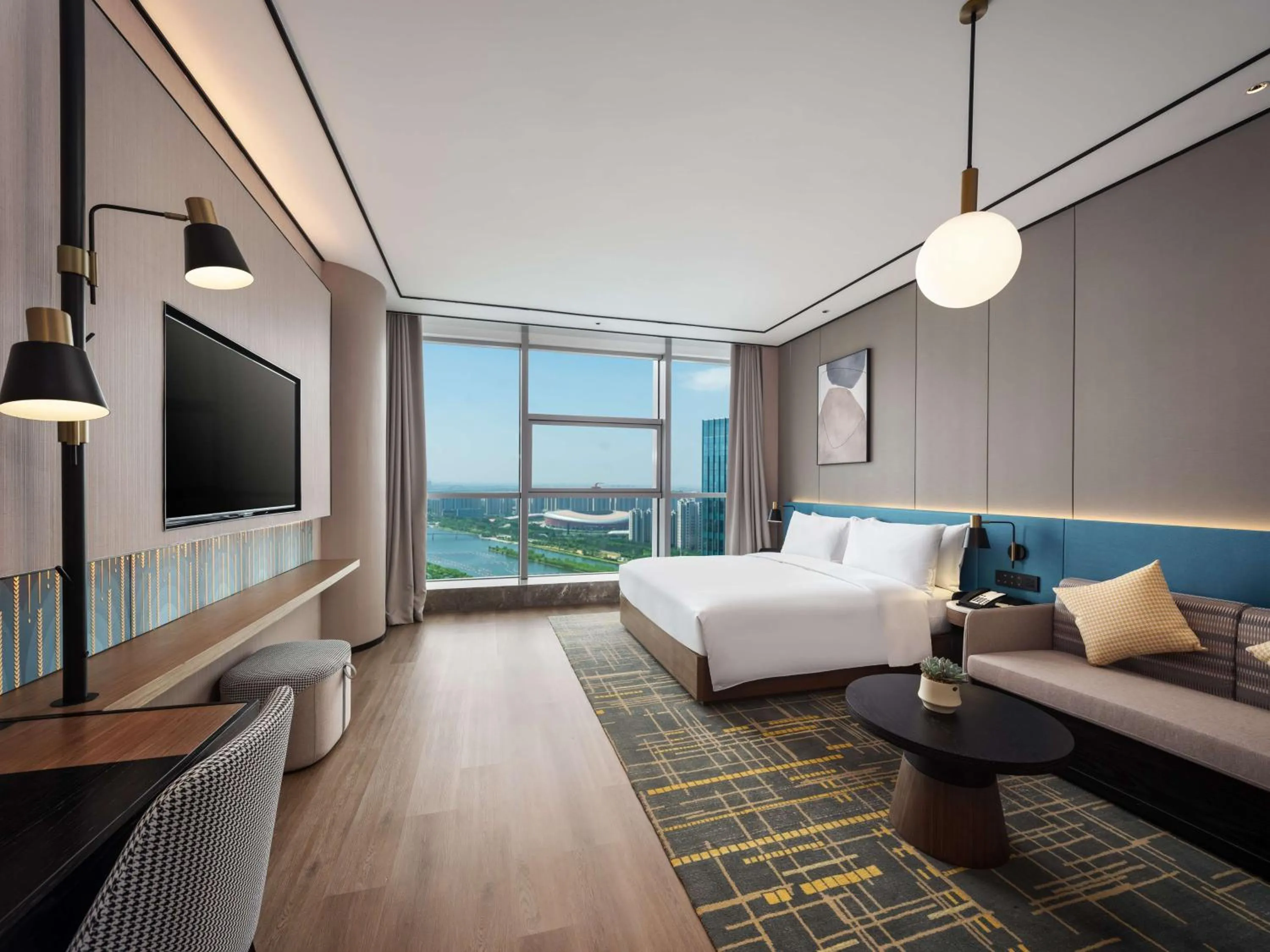 Living room in Hilton Garden Inn Taiyuan Binhe