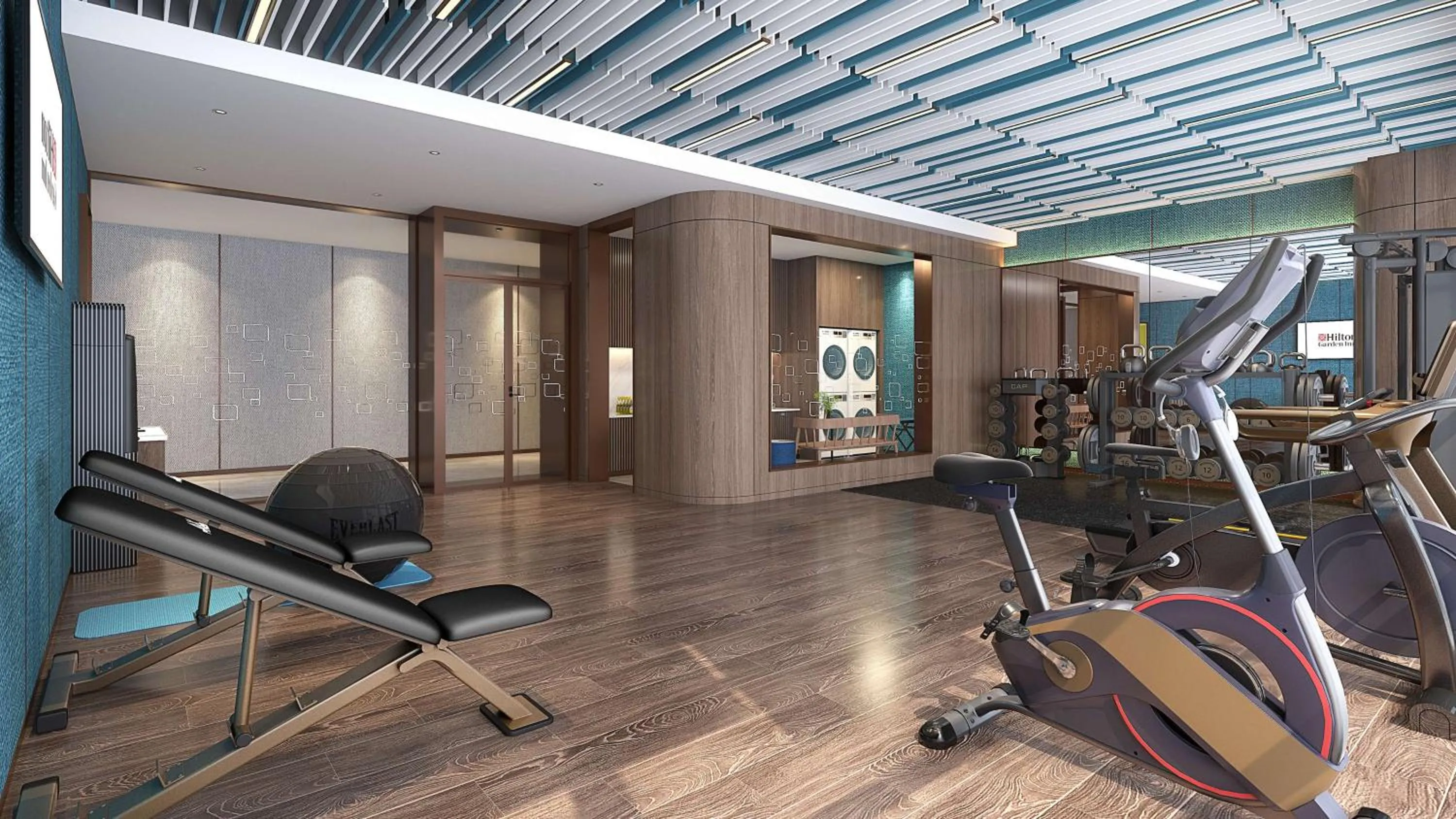 Fitness centre/facilities in Hilton Garden Inn Taiyuan Binhe