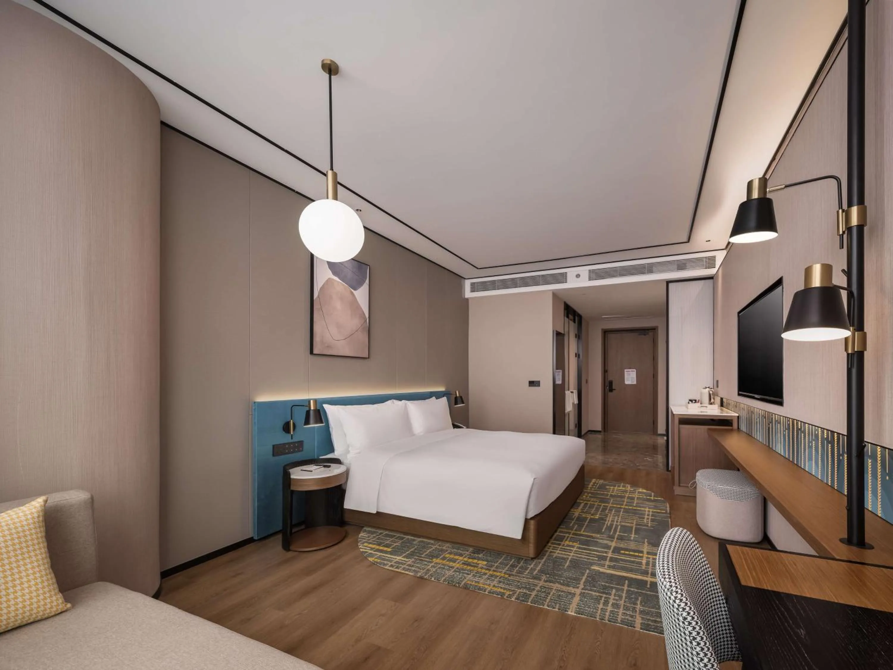 Bed in Hilton Garden Inn Taiyuan Binhe