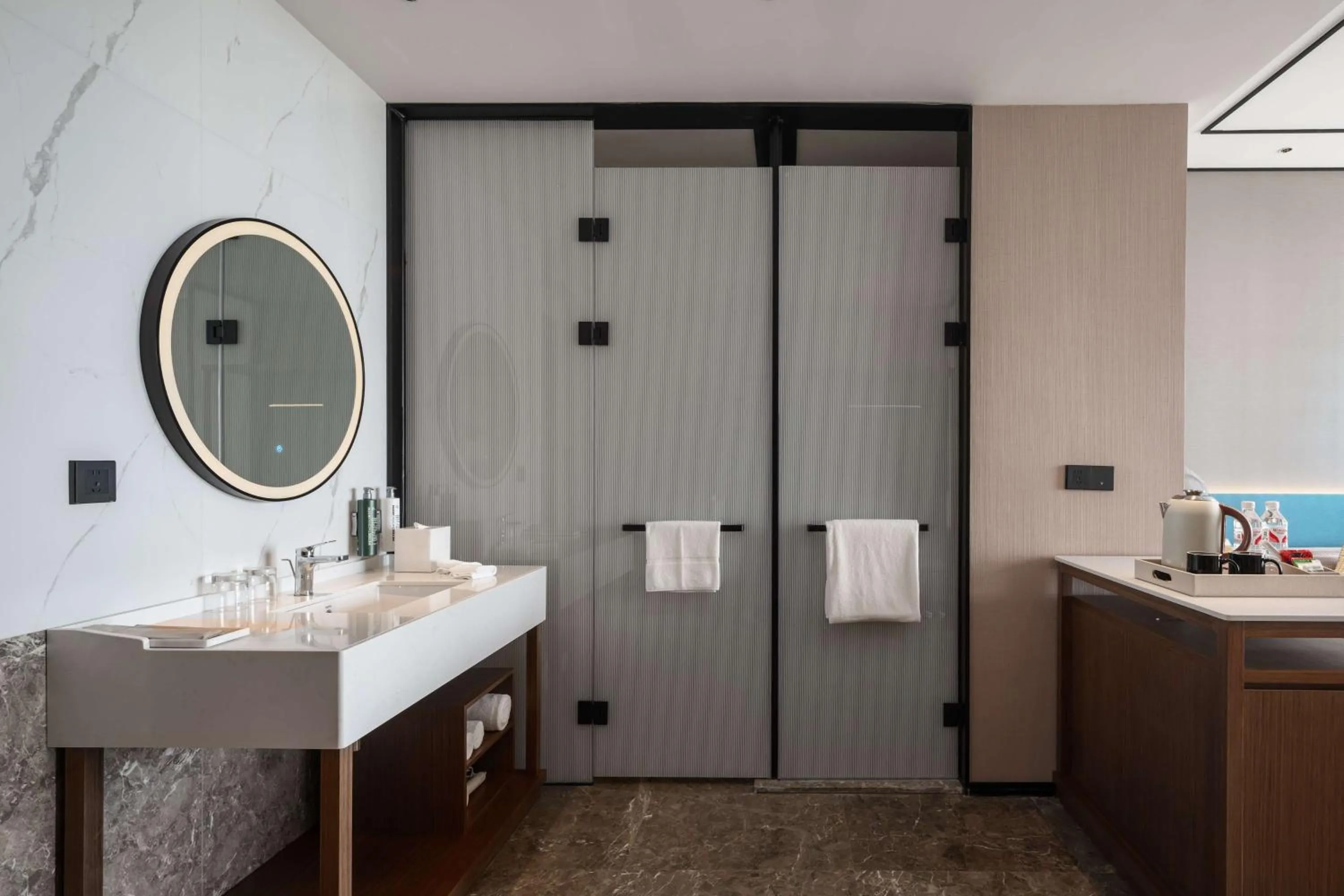 Bathroom in Hilton Garden Inn Taiyuan Binhe