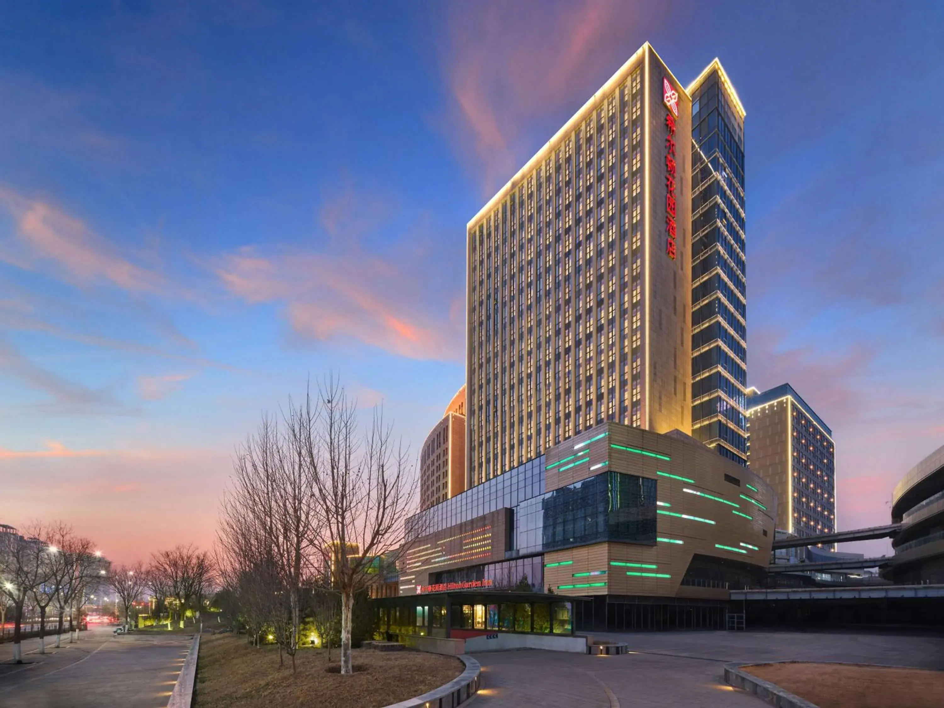 Property building in Hilton Garden Inn Jinzhong Yuci Property building in Hilton Garden Inn Jinzhong Yuci