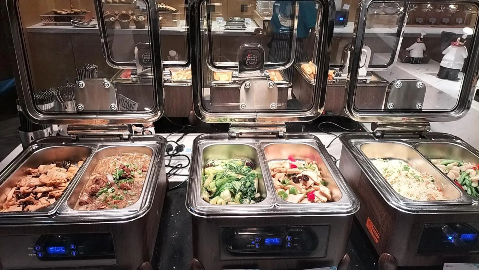 Breakfast in Hilton Garden Inn Jinzhong Yuci